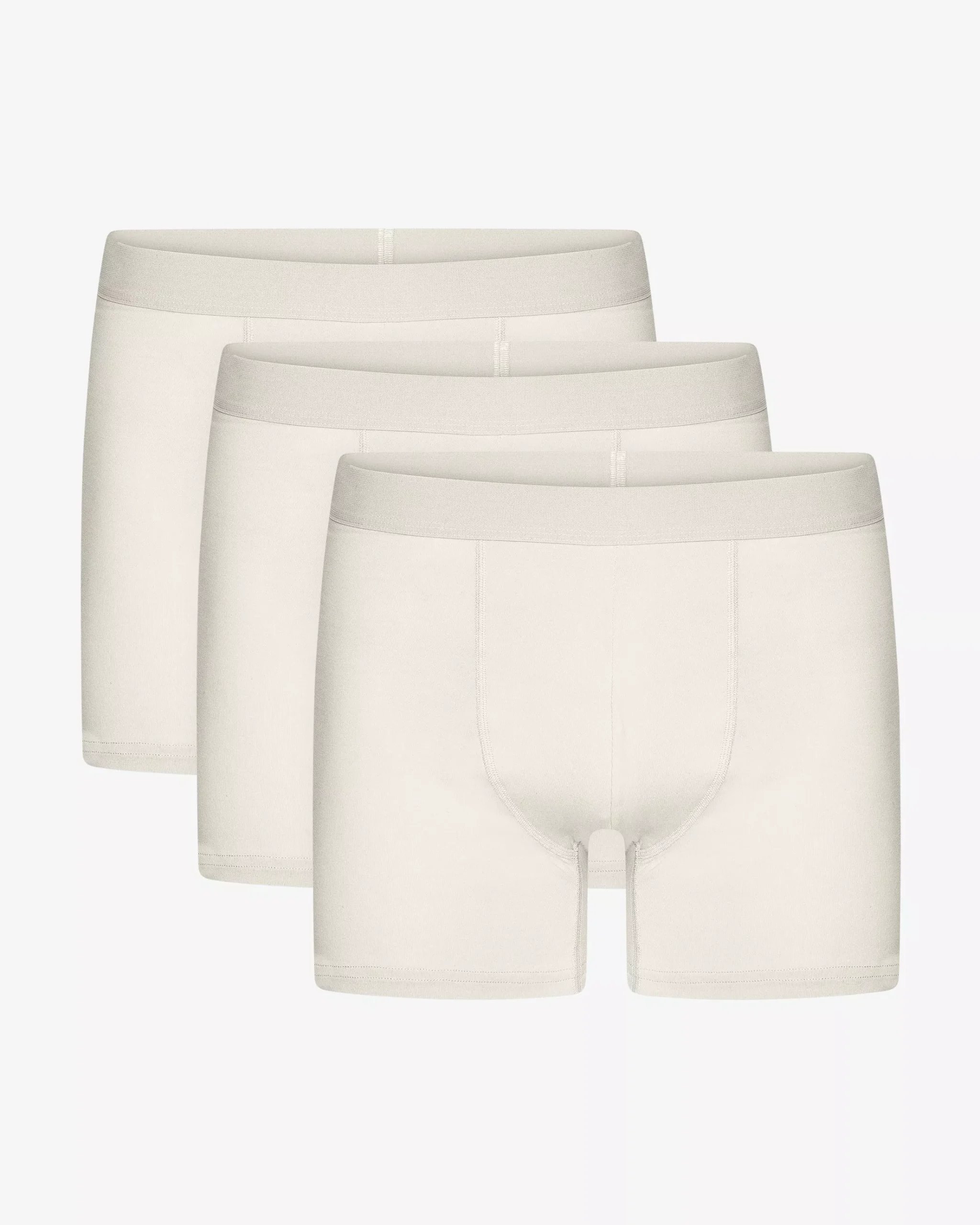 Organic Boxer Briefs 3 Pack - Ivory White