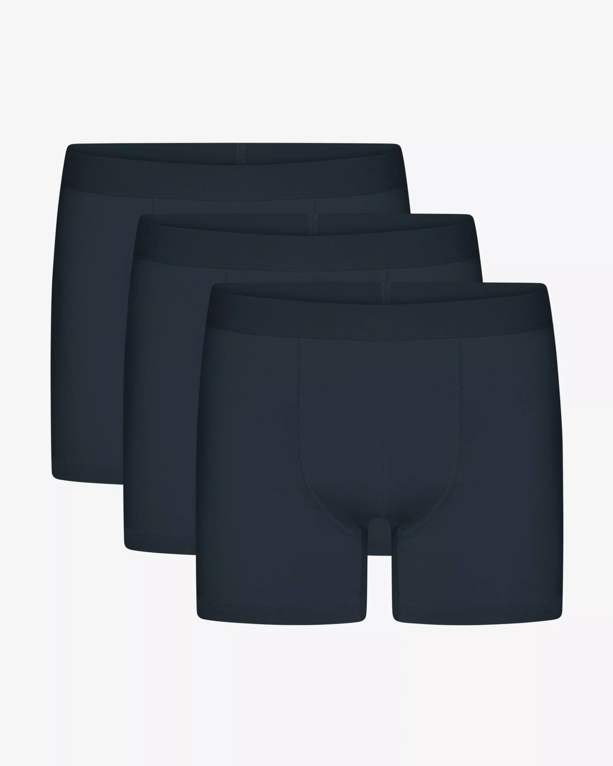 Organic Boxer Briefs 3 Pack - Petrol Blue