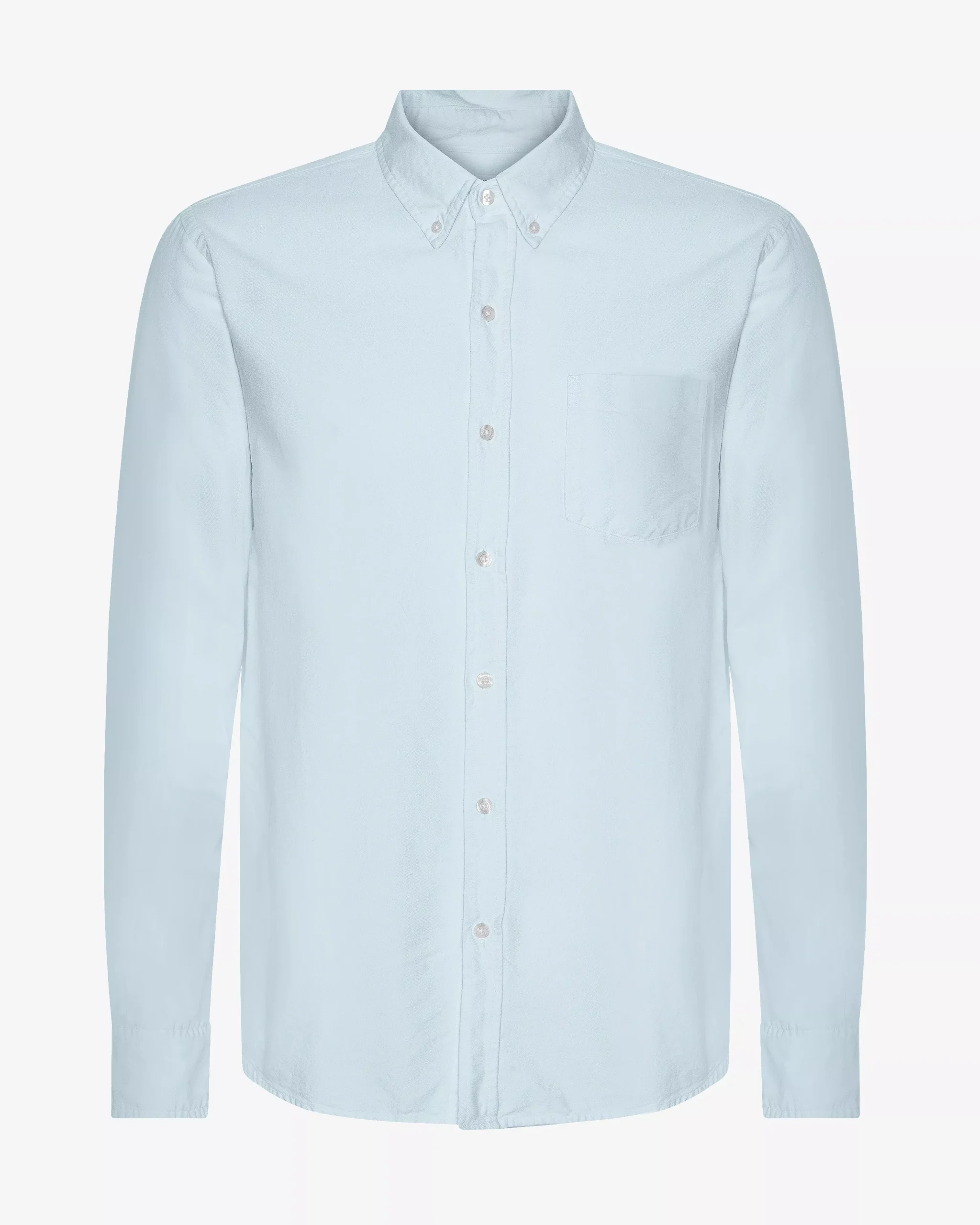 Organic Button Down Shirt - Polar Blue