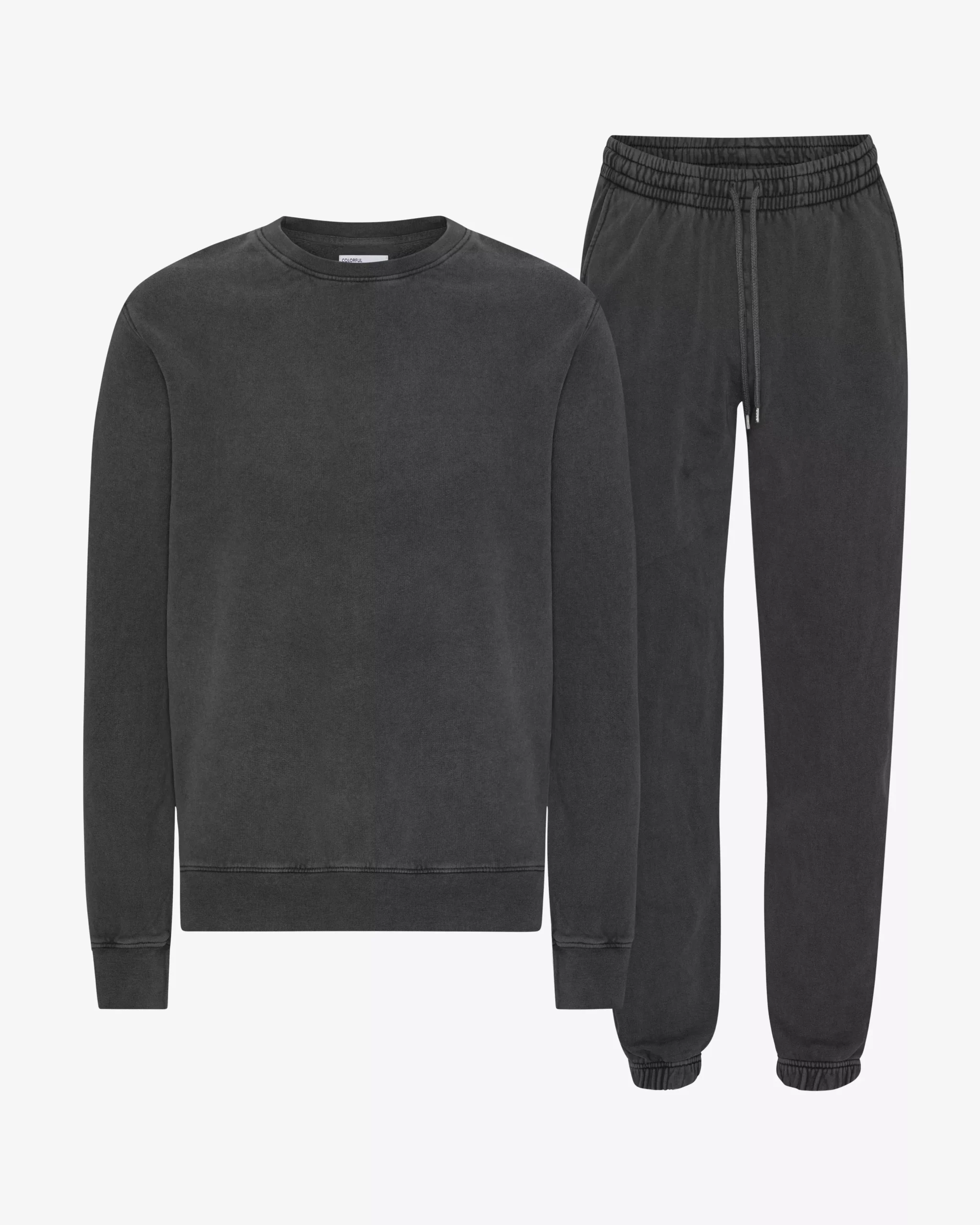 Organic Classic Sweatsuit - Faded Black