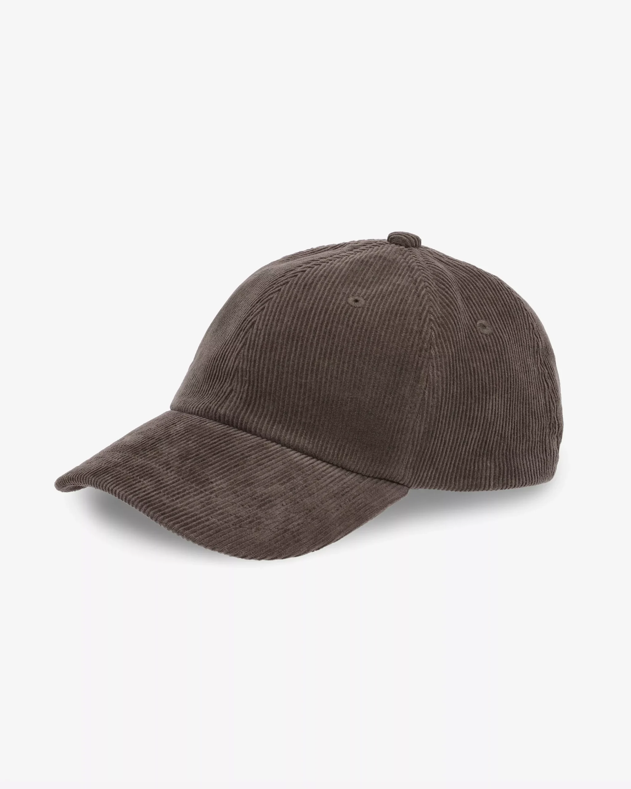 Organic Corduroy Cap - Coffee Brown