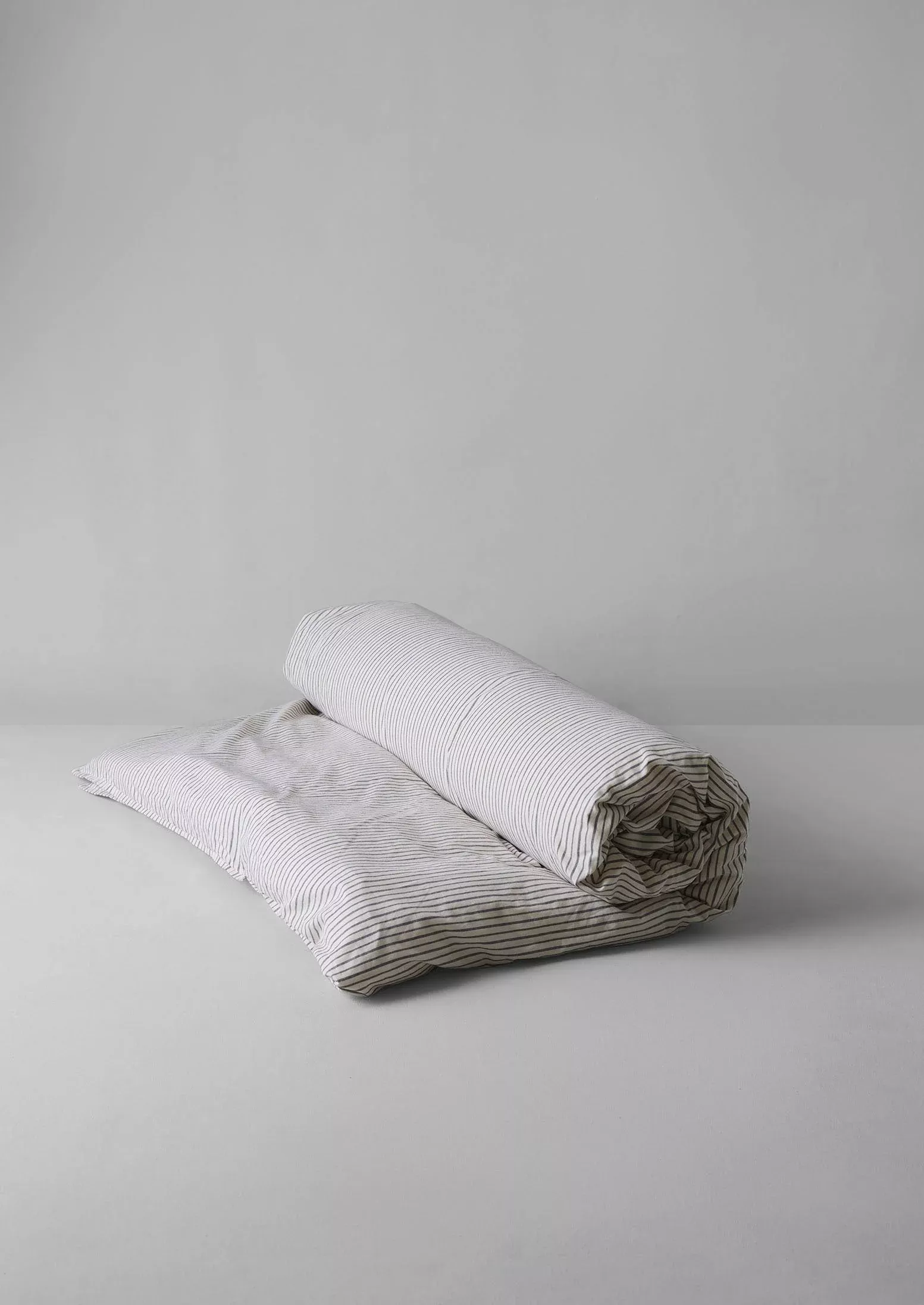 Organic Cotton Pajama Stripe Duvet Cover