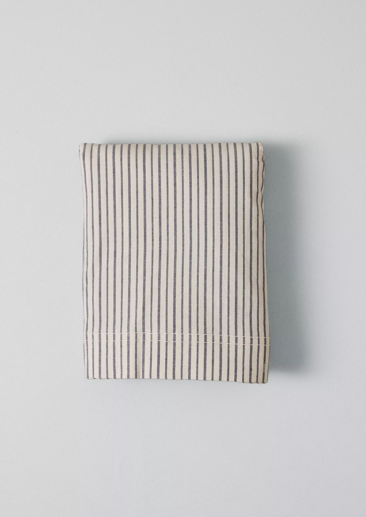 Organic Cotton Pajama Stripe Flat Sheet