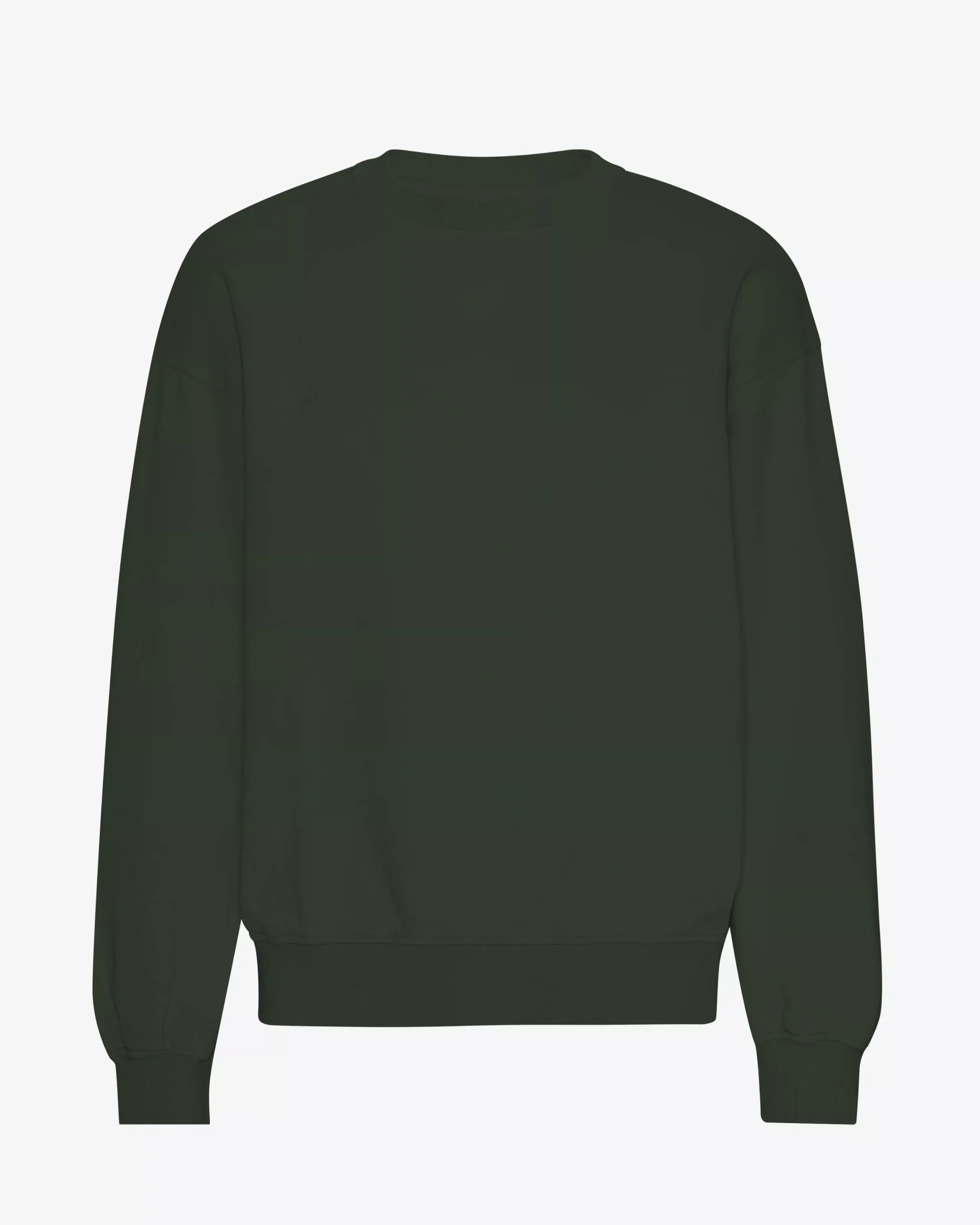 Organic Oversized Crew - Hunter Green