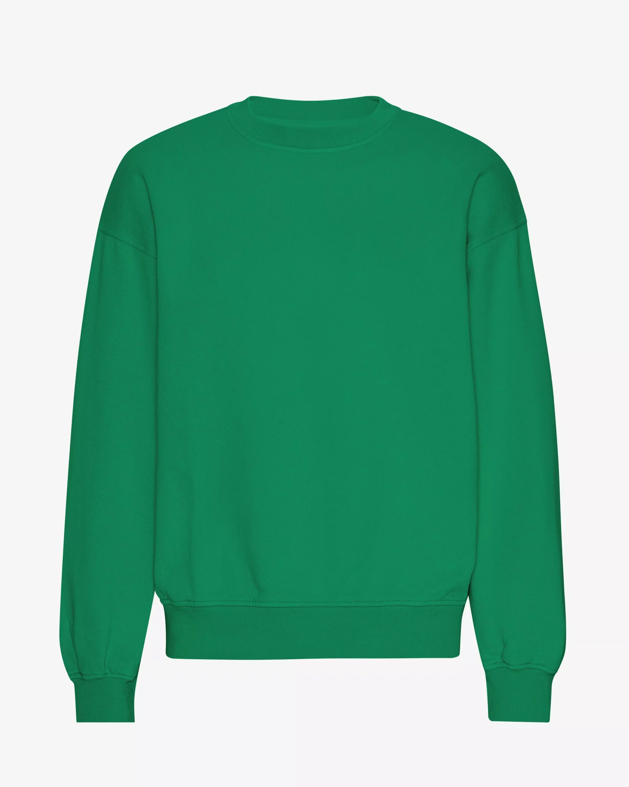 Organic Oversized Crew - Kelly Green