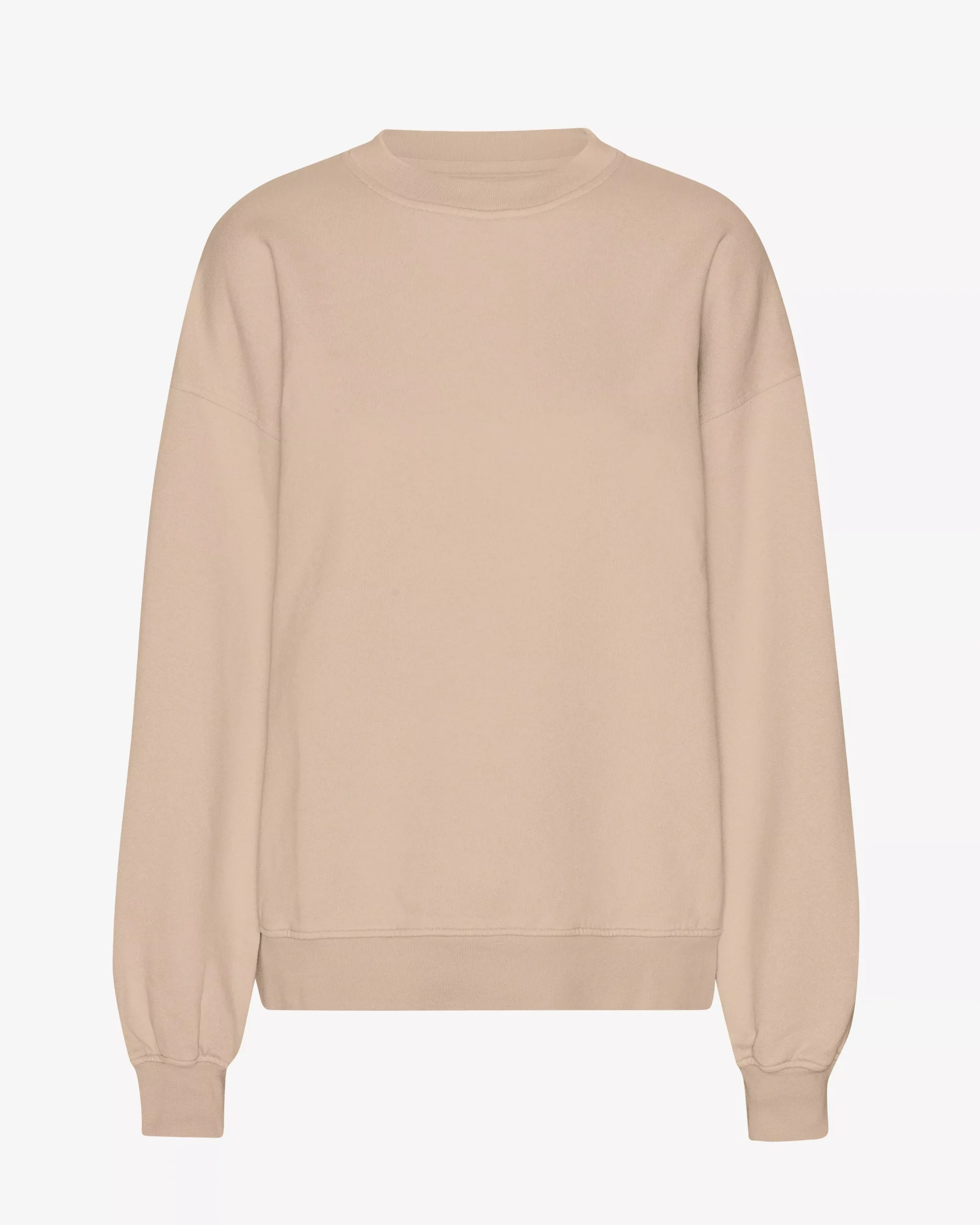 Organic Oversized Crew - Oyster Grey