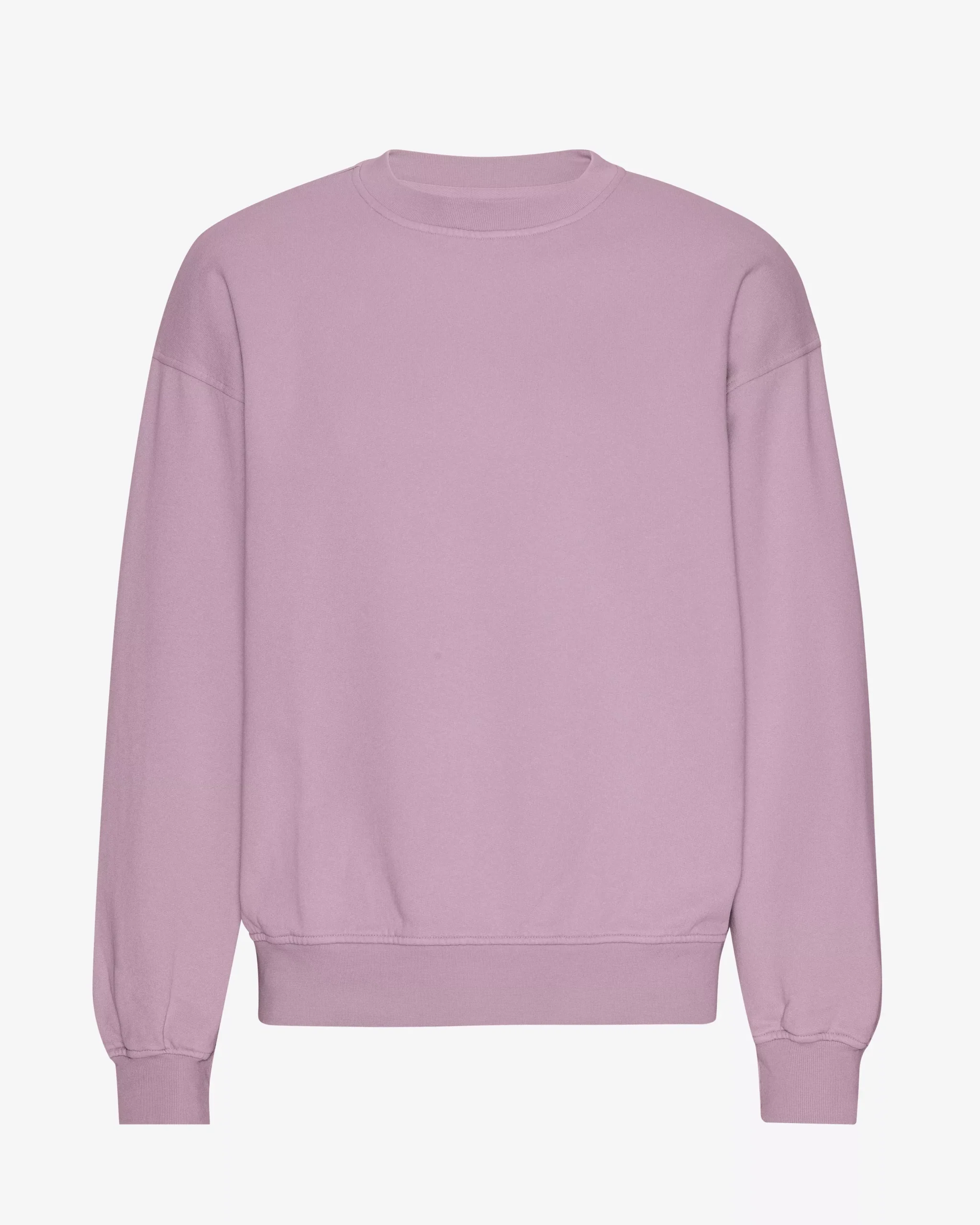 Organic Oversized Crew - Pearly Purple