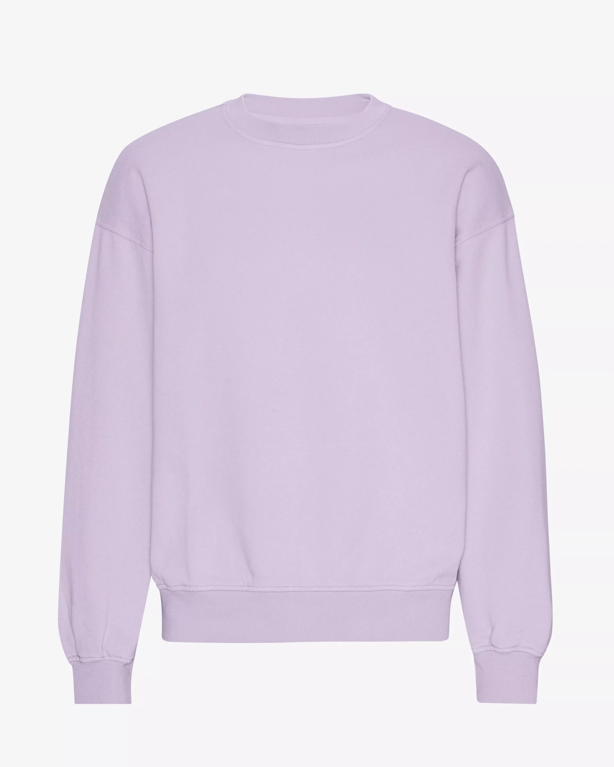 Organic Oversized Crew - Soft Lavender