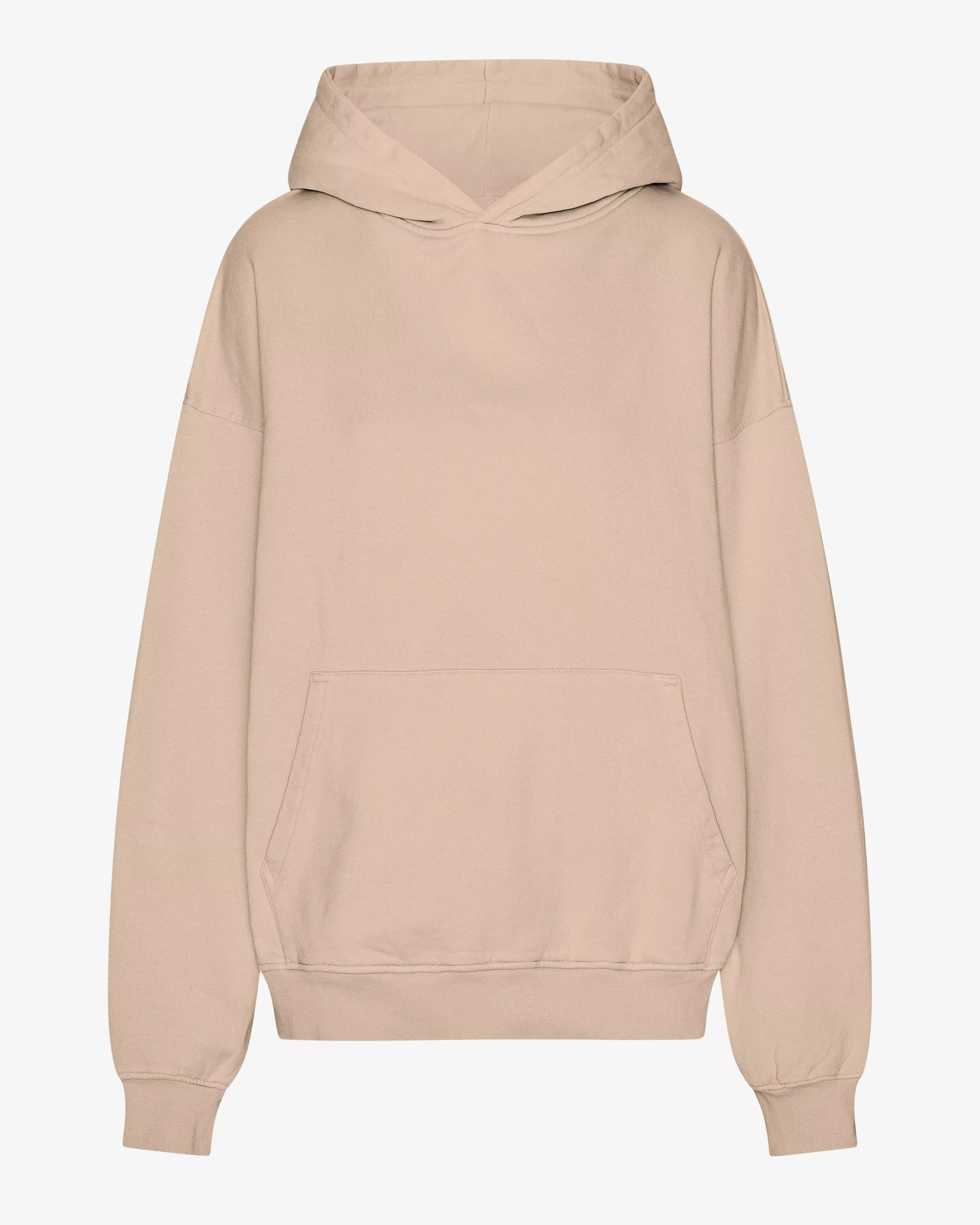 Organic Oversized Hood - Oyster Grey