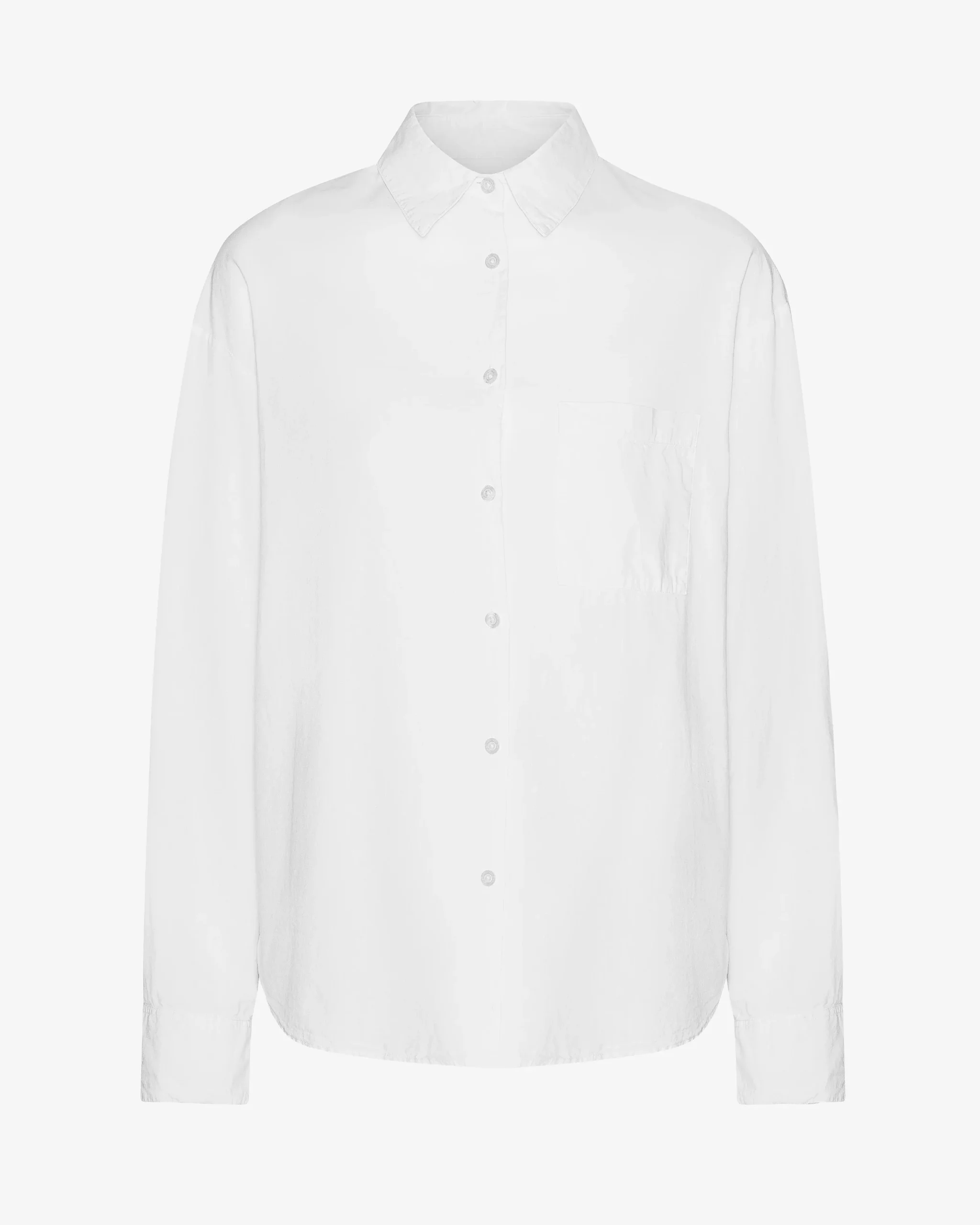 Organic Oversized Shirt - Optical White