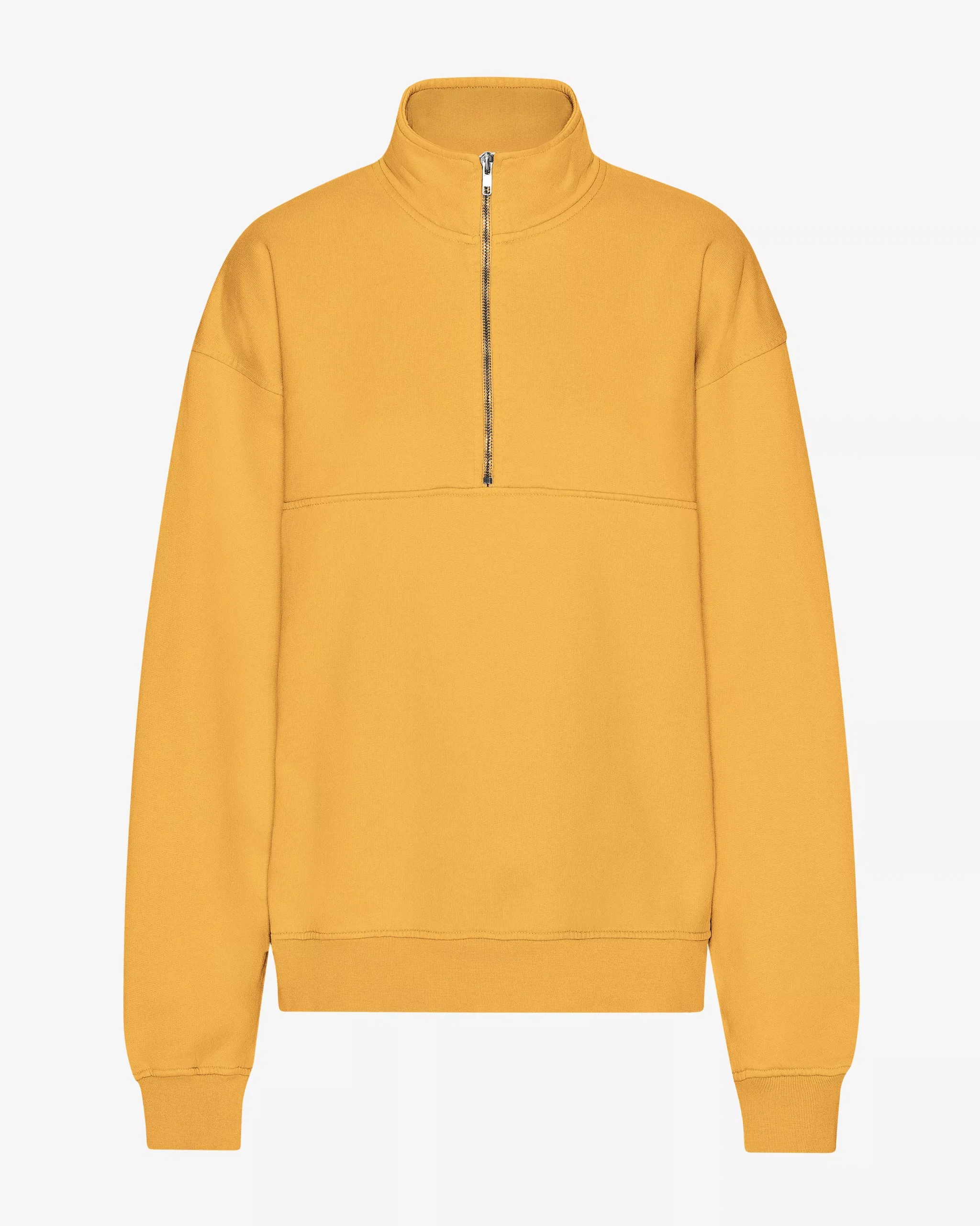 Organic Quarter Zip - Burned Yellow