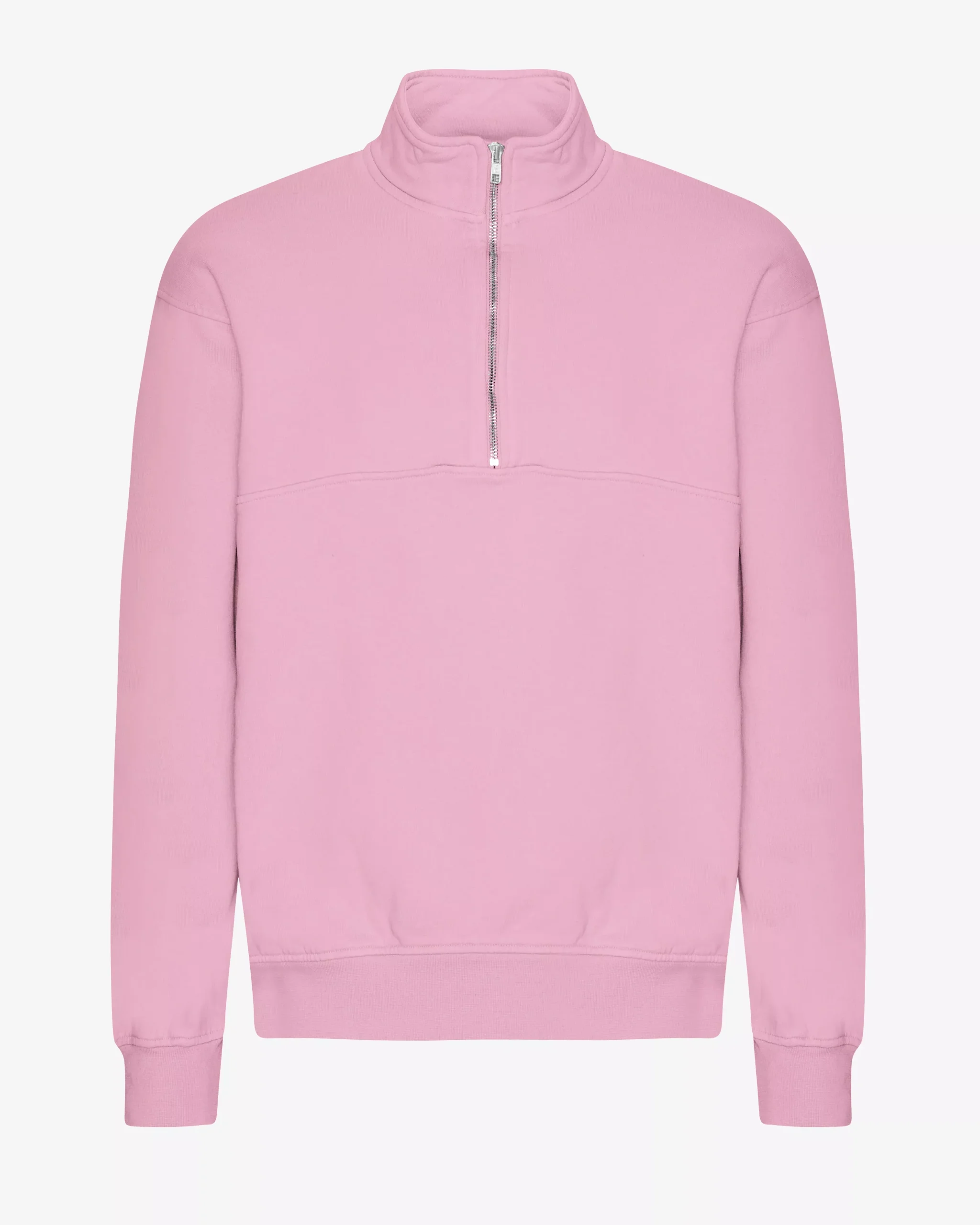 Organic Quarter Zip - Cherry Blossom