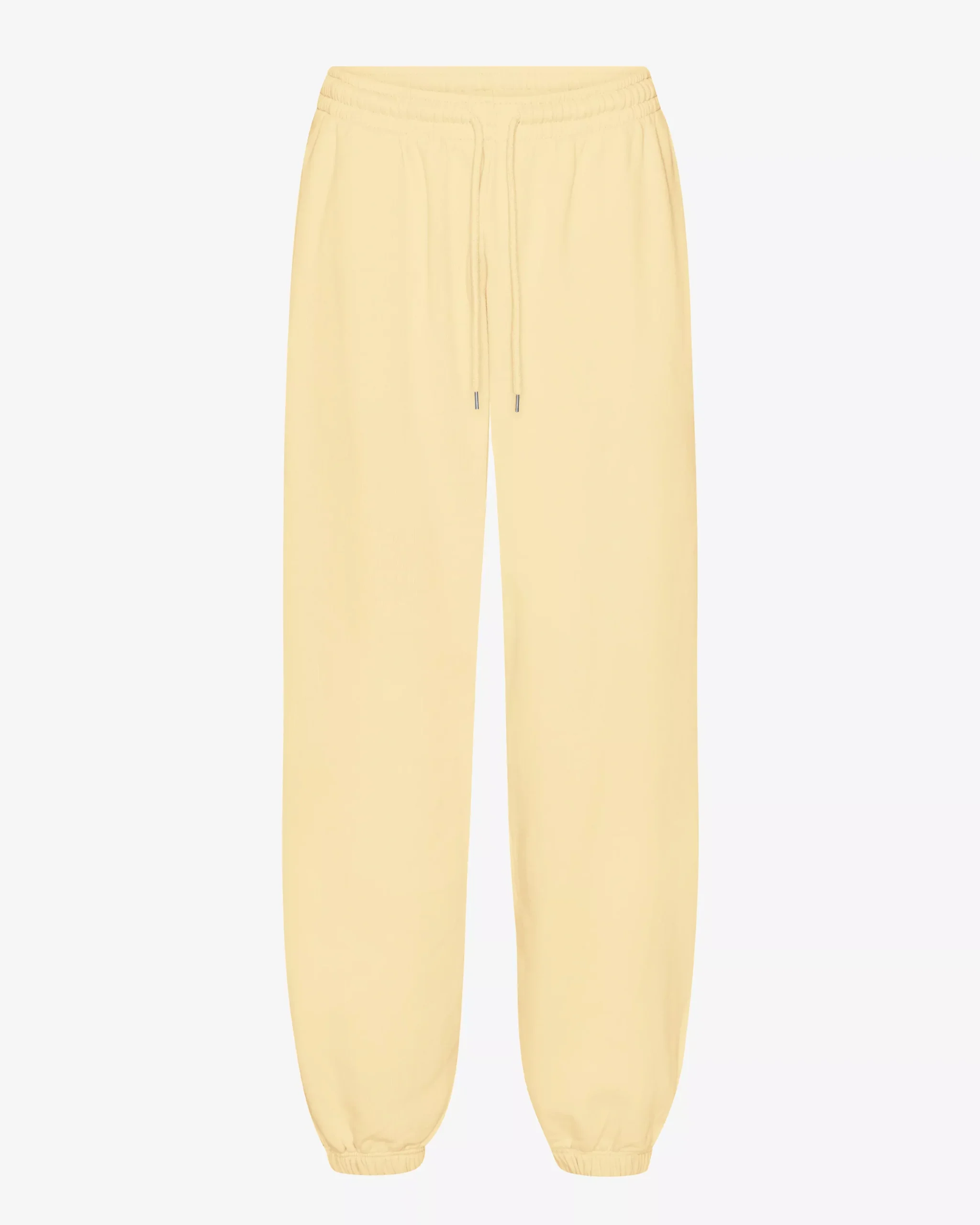 Organic Relaxed Sweatpants - Soft Yellow