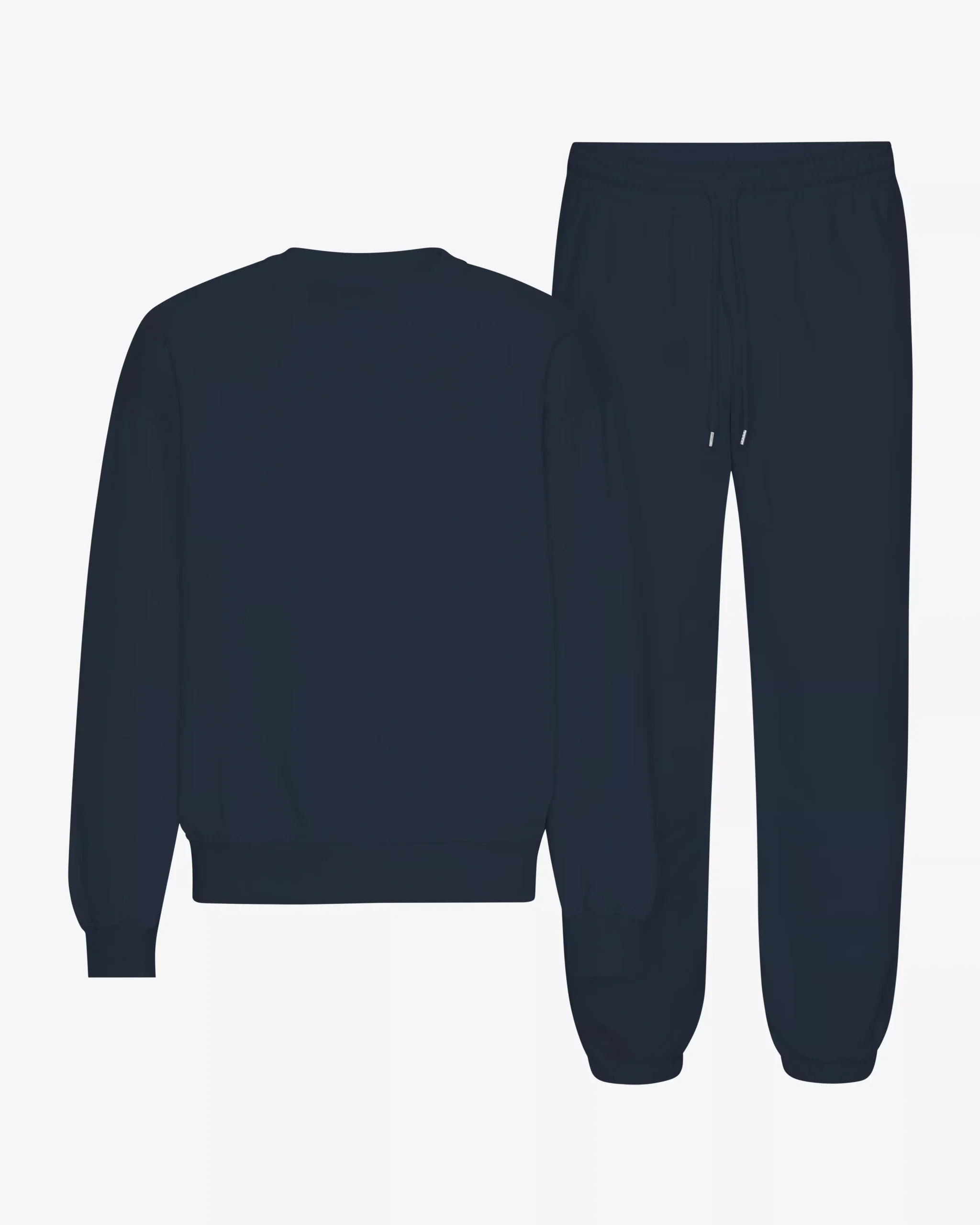 Organic Relaxed Sweatsuit - Navy Blue