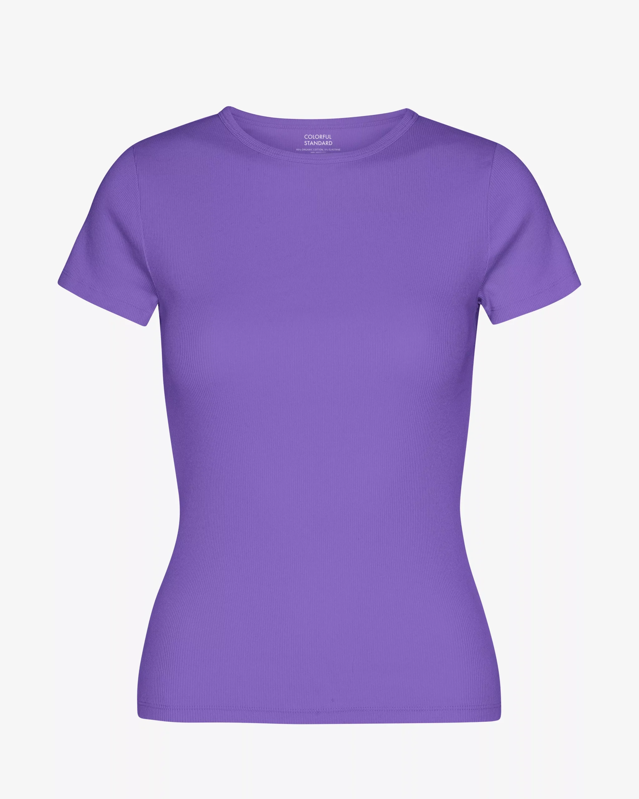 Organic Rib T-Shirt - Ultra Violet