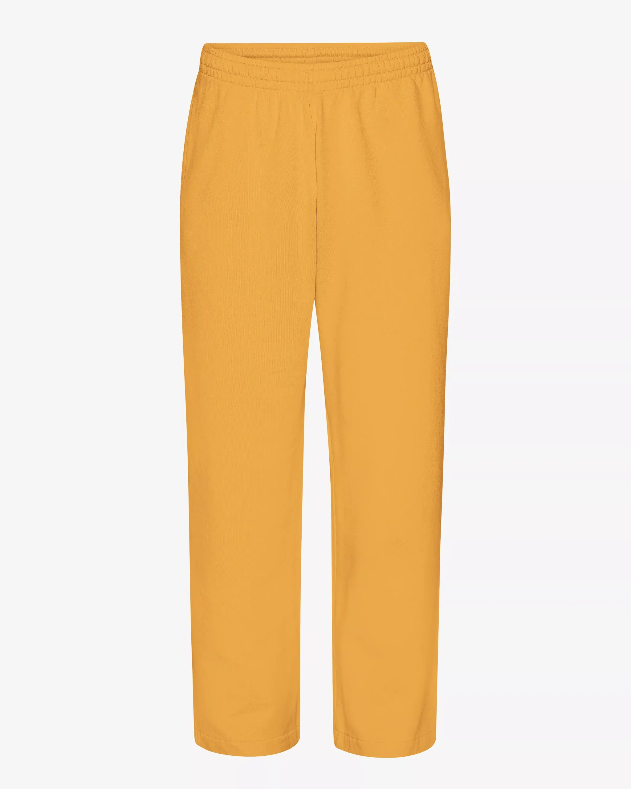 Organic Straight Leg Sweatpants - Burned Yellow