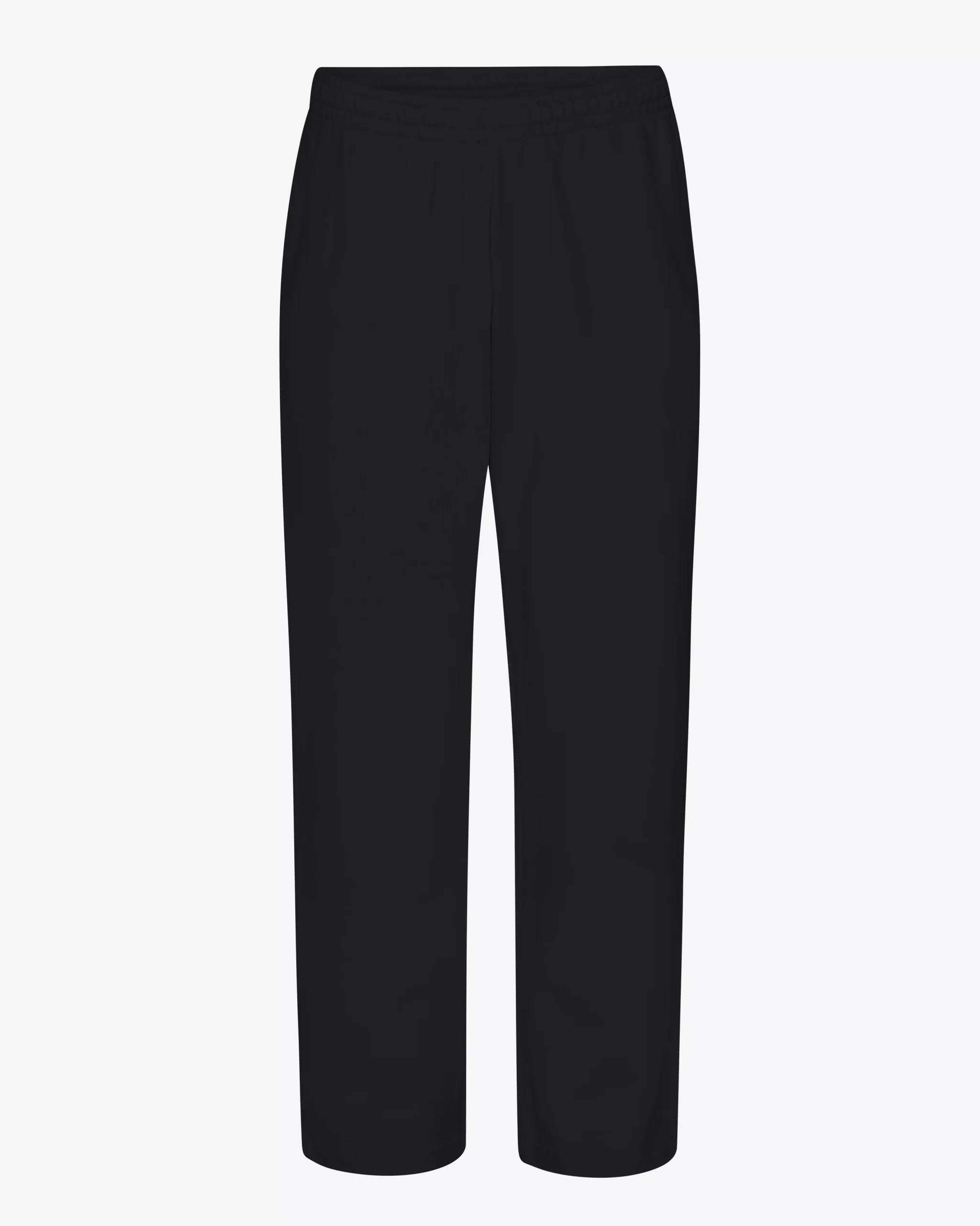 Organic Straight Leg Sweatpants - Deep Black