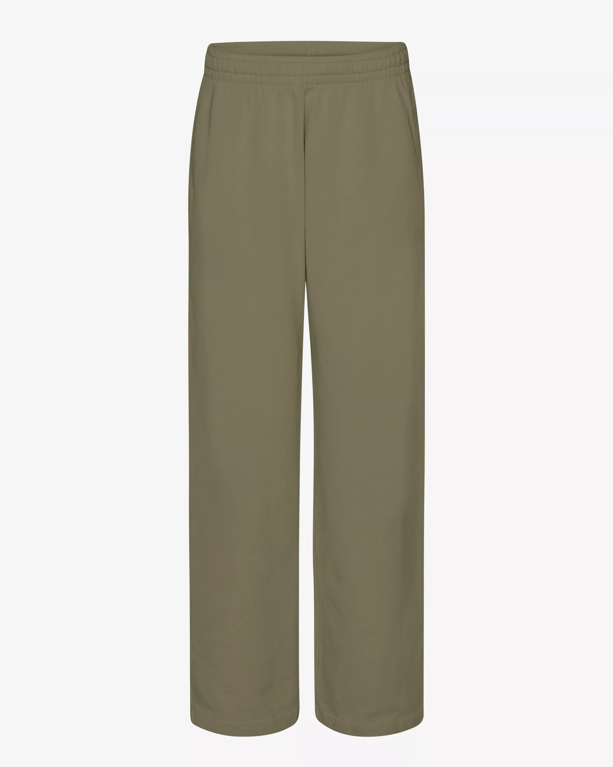 Organic Straight Leg Sweatpants - Dusty Olive