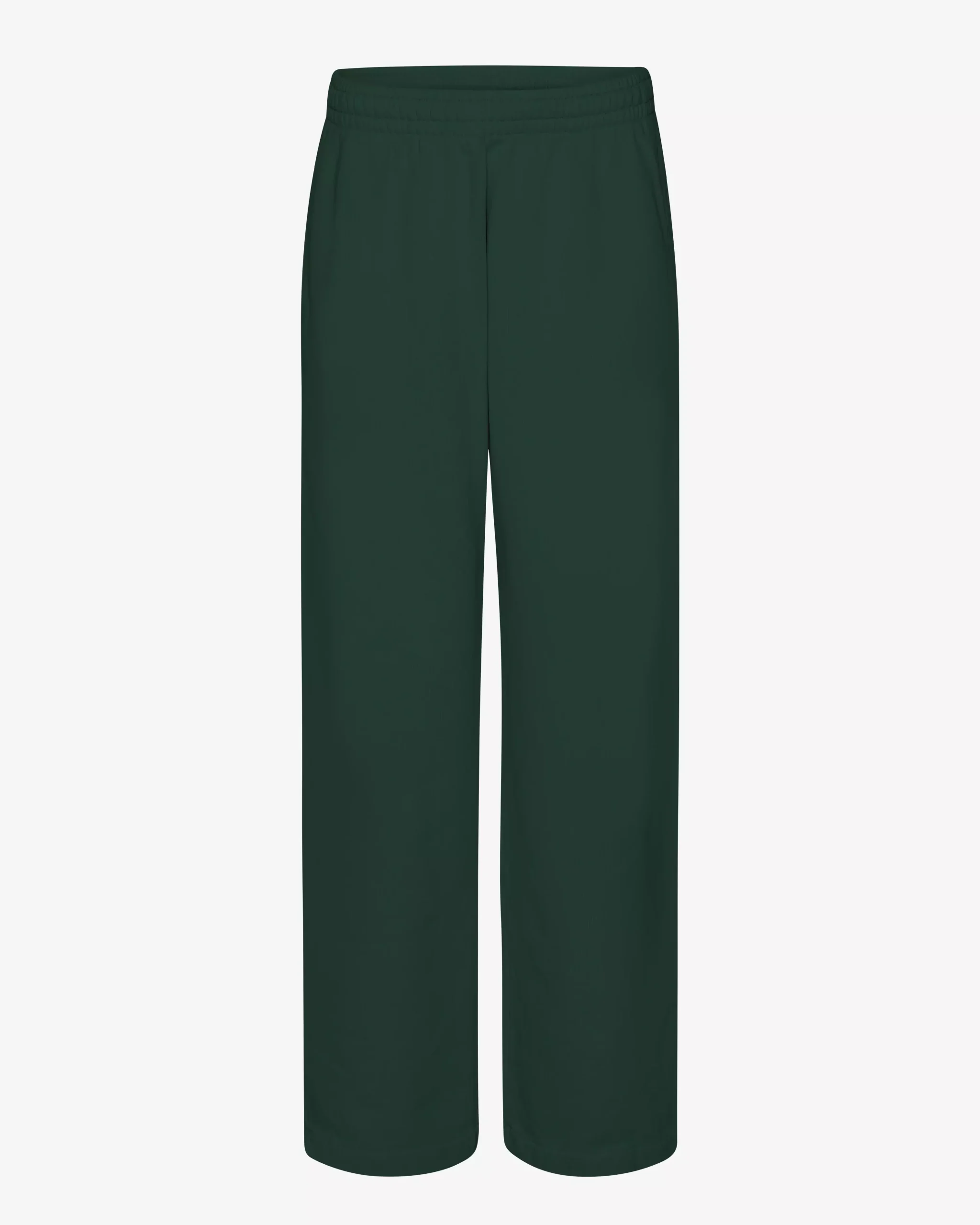 Organic Straight Leg Sweatpants - Emerald Green