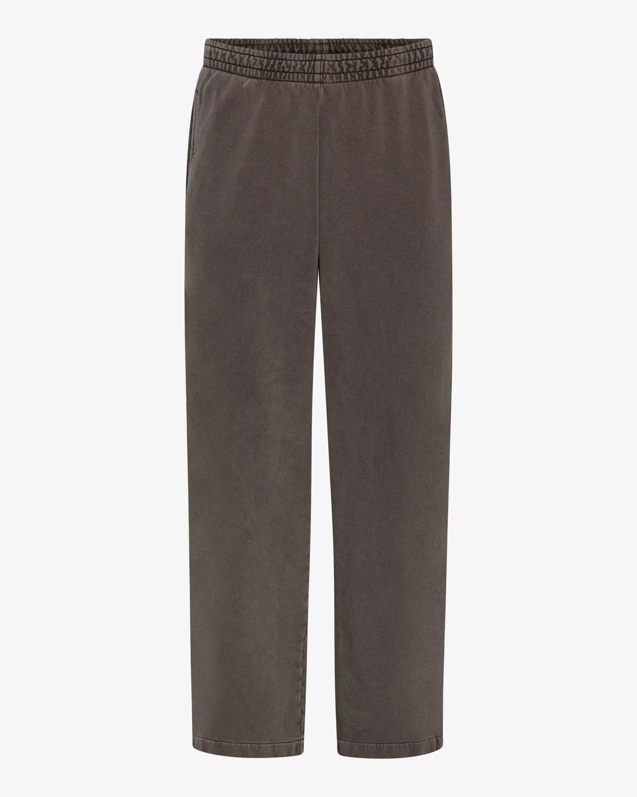 Organic Straight Leg Sweatpants - Faded Mud