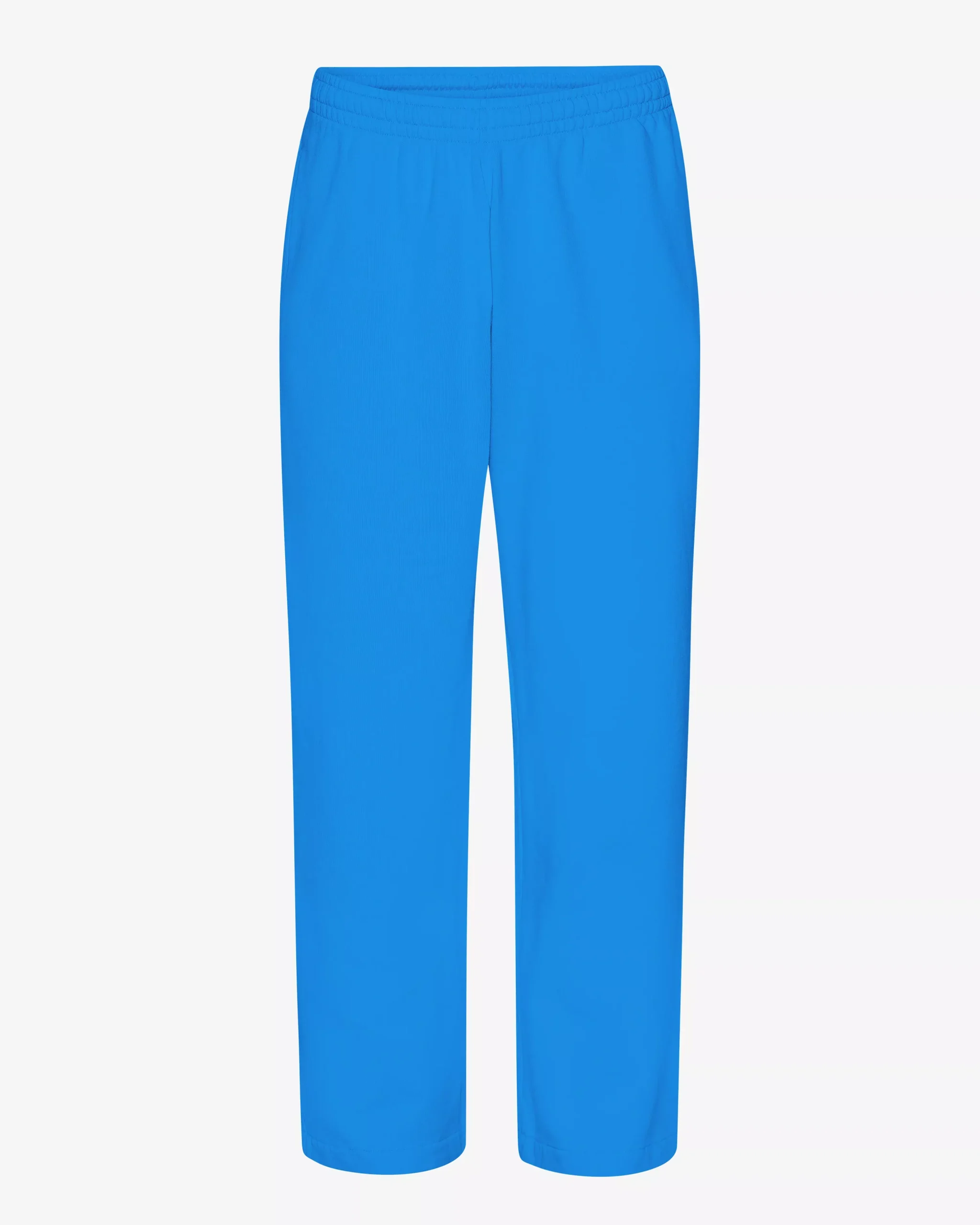 Organic Straight Leg Sweatpants - Pacific Blue