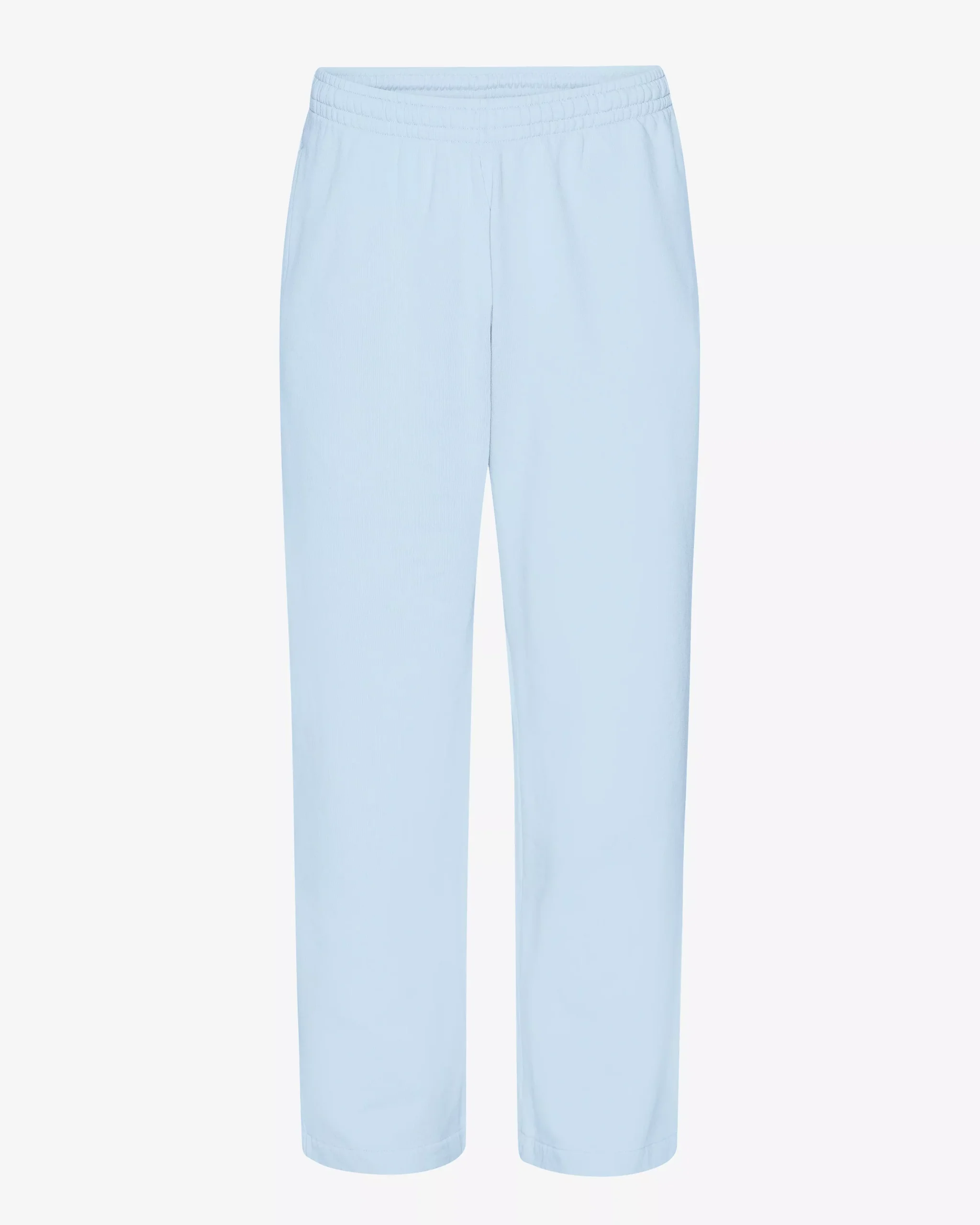 Organic Straight Leg Sweatpants - Polar Blue