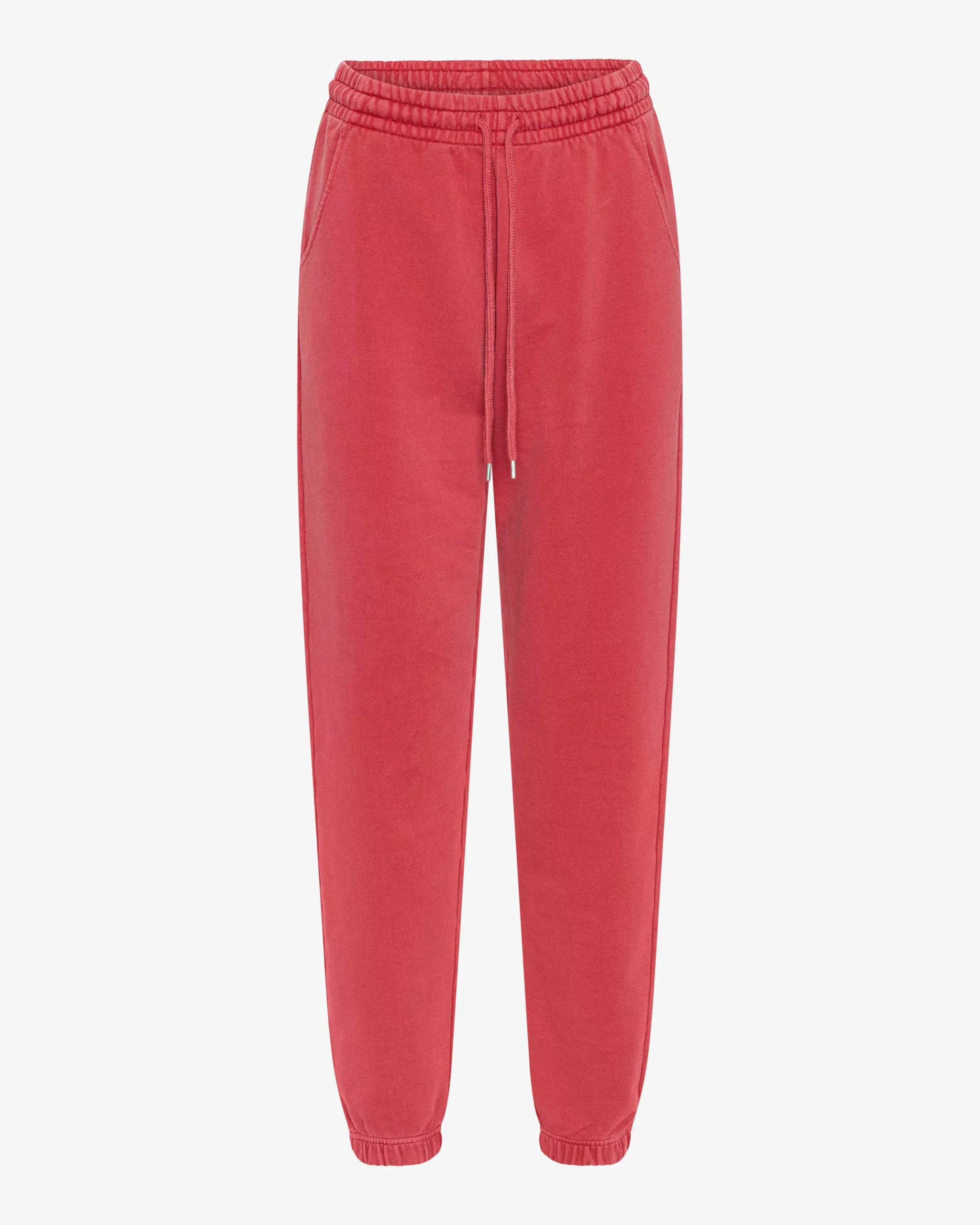 Organic Sweatpants - Faded Red