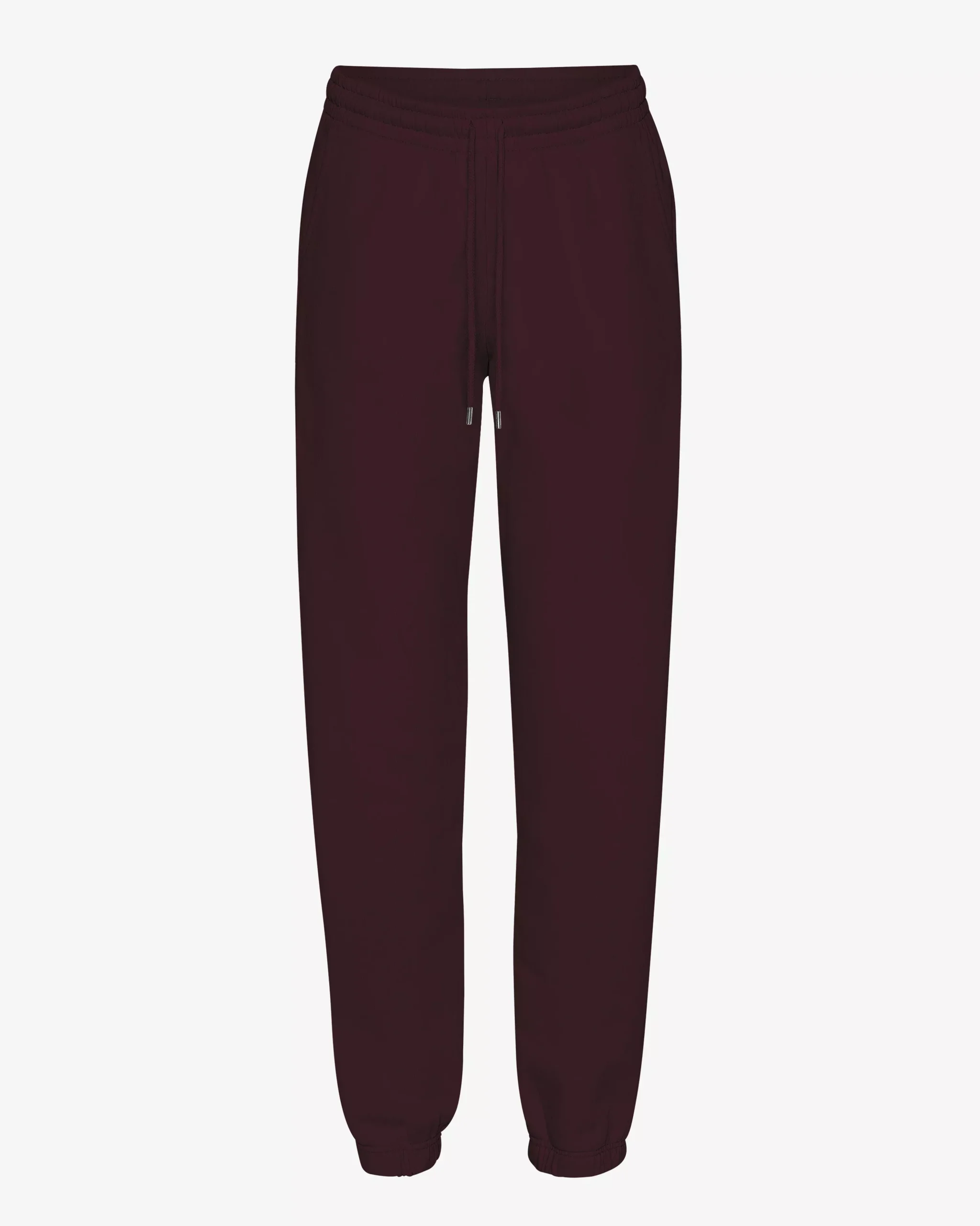 Organic Sweatpants - Oxblood Red