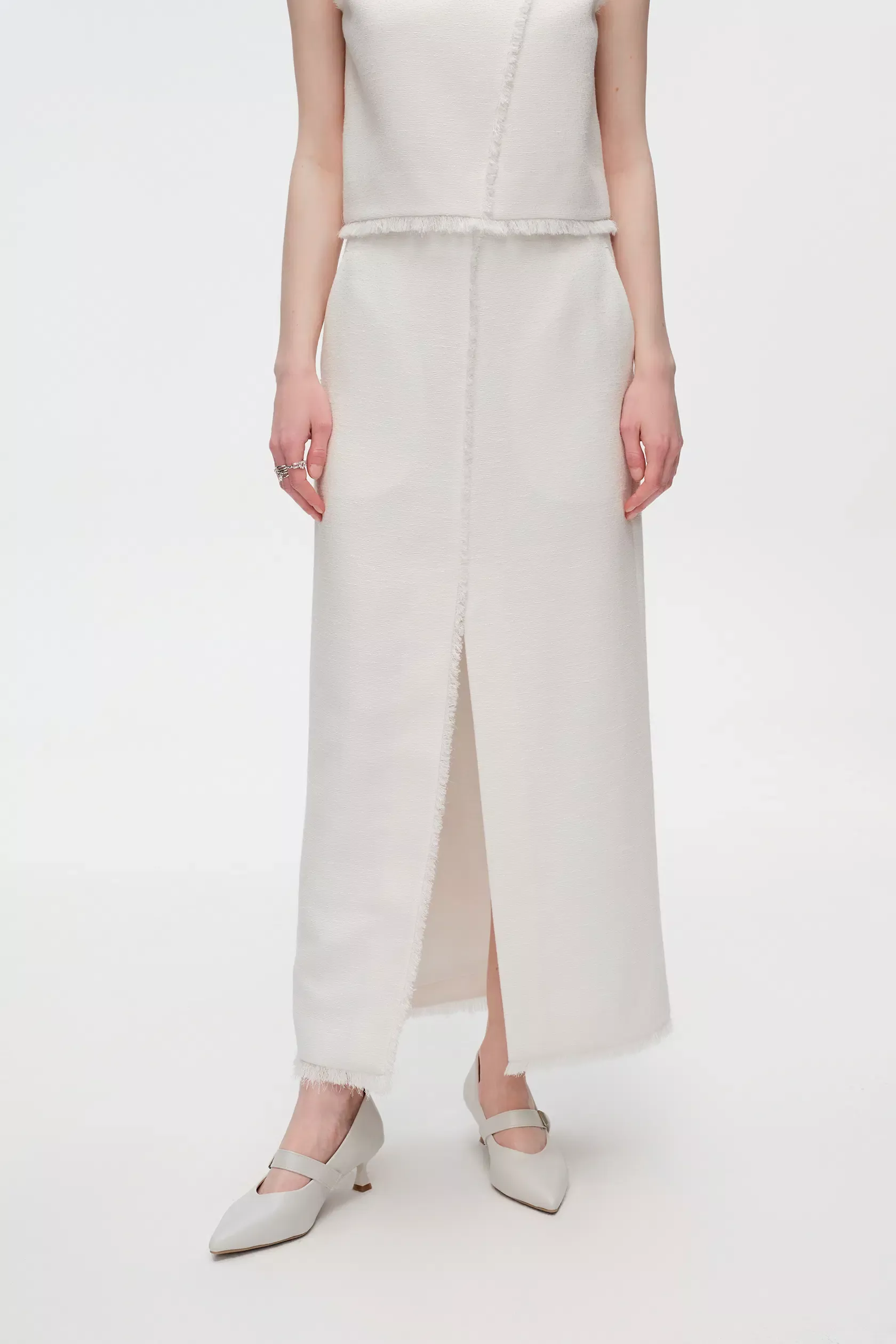 Orla Skirt in Tweed
