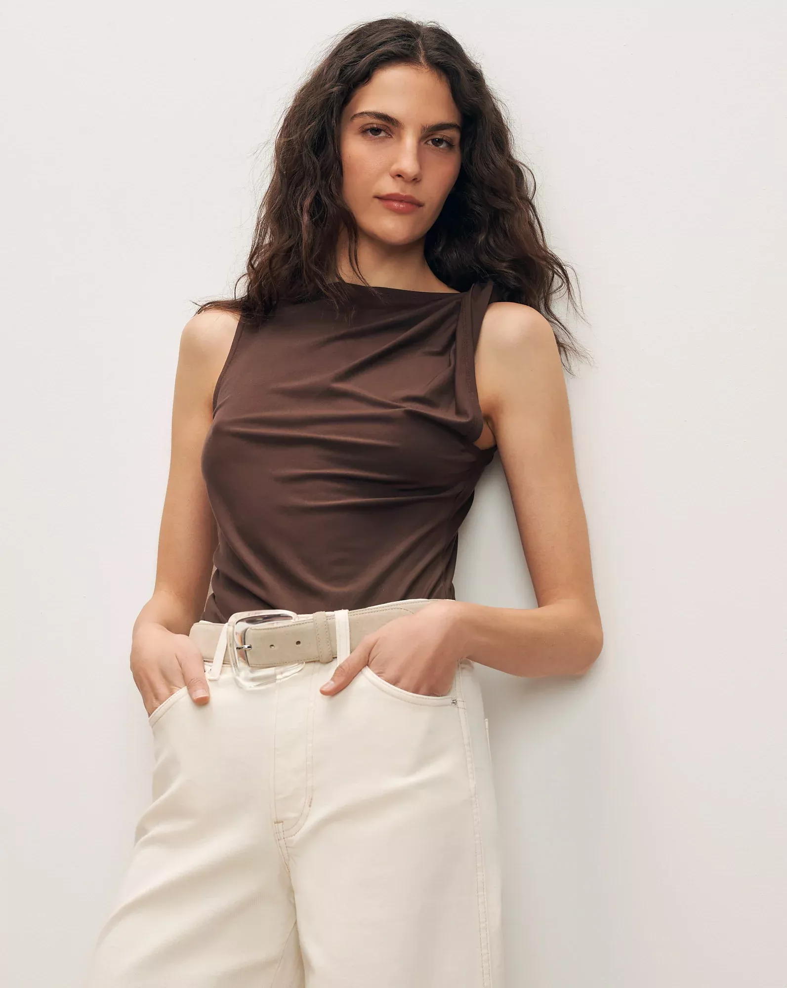 Otessa Boatneck Tank Top
