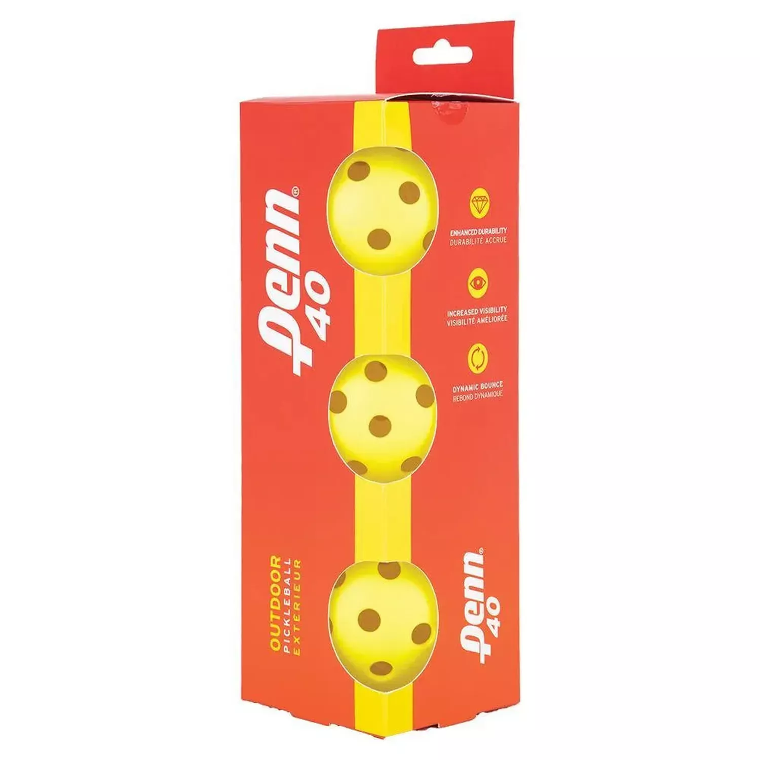 Outdoor Pickleball Balls 3 Pack
