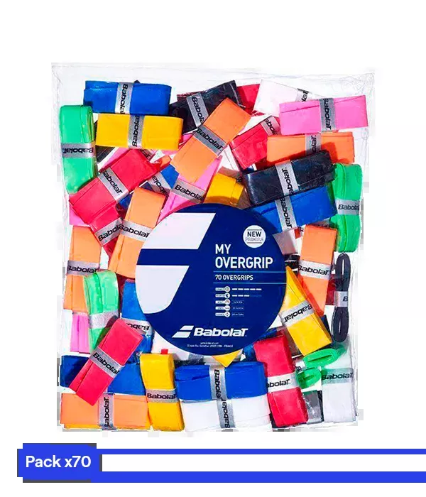 Overgrips Babolat Multicolor (Pack x70)