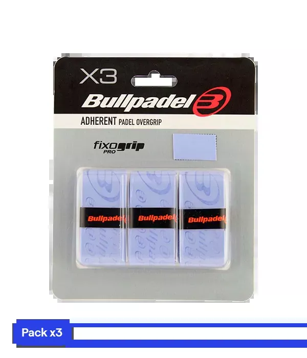 Overgrips Bullpadel GB1202 Adherent Azul Celeste (Pack x3)