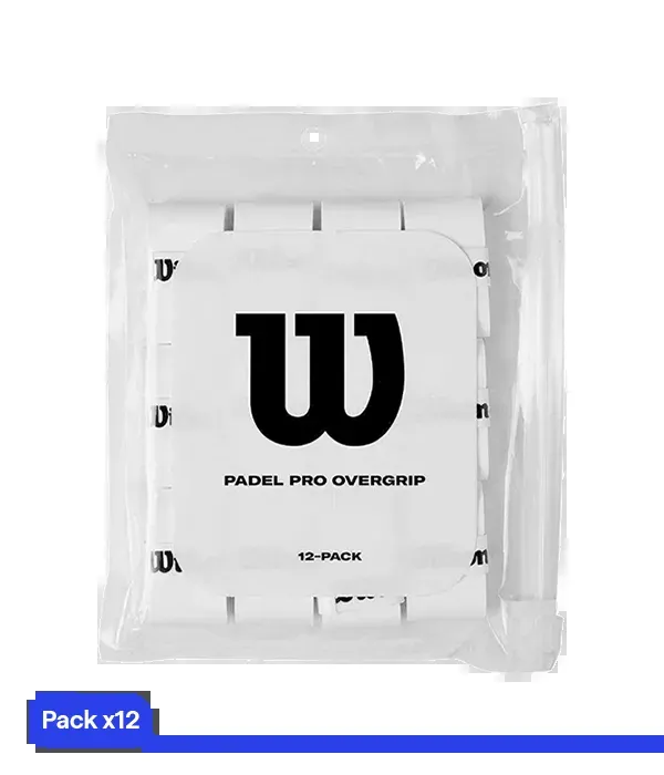 Overgrips Wilson Padel Pro White (Pack x12)