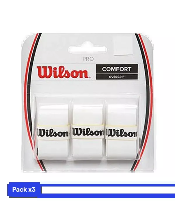 Overgrips Wilson Padel Pro White (Pack x3)