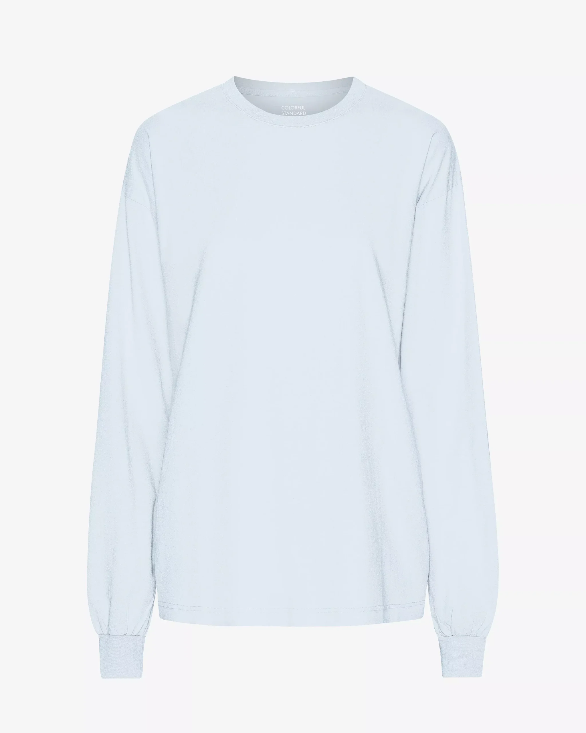Oversized Organic LS T-Shirt - Polar Blue