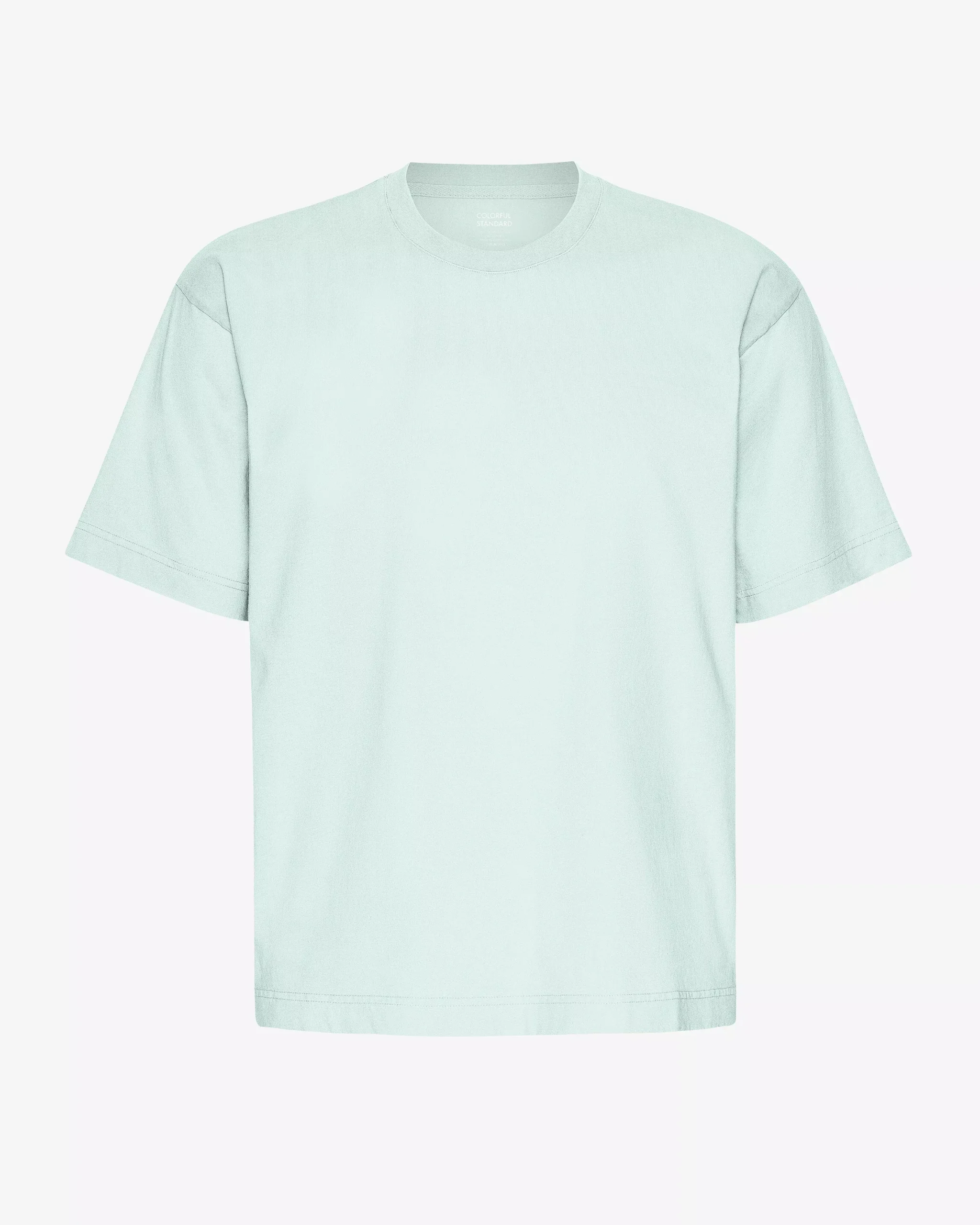 Oversized Organic T-Shirt - Light Aqua