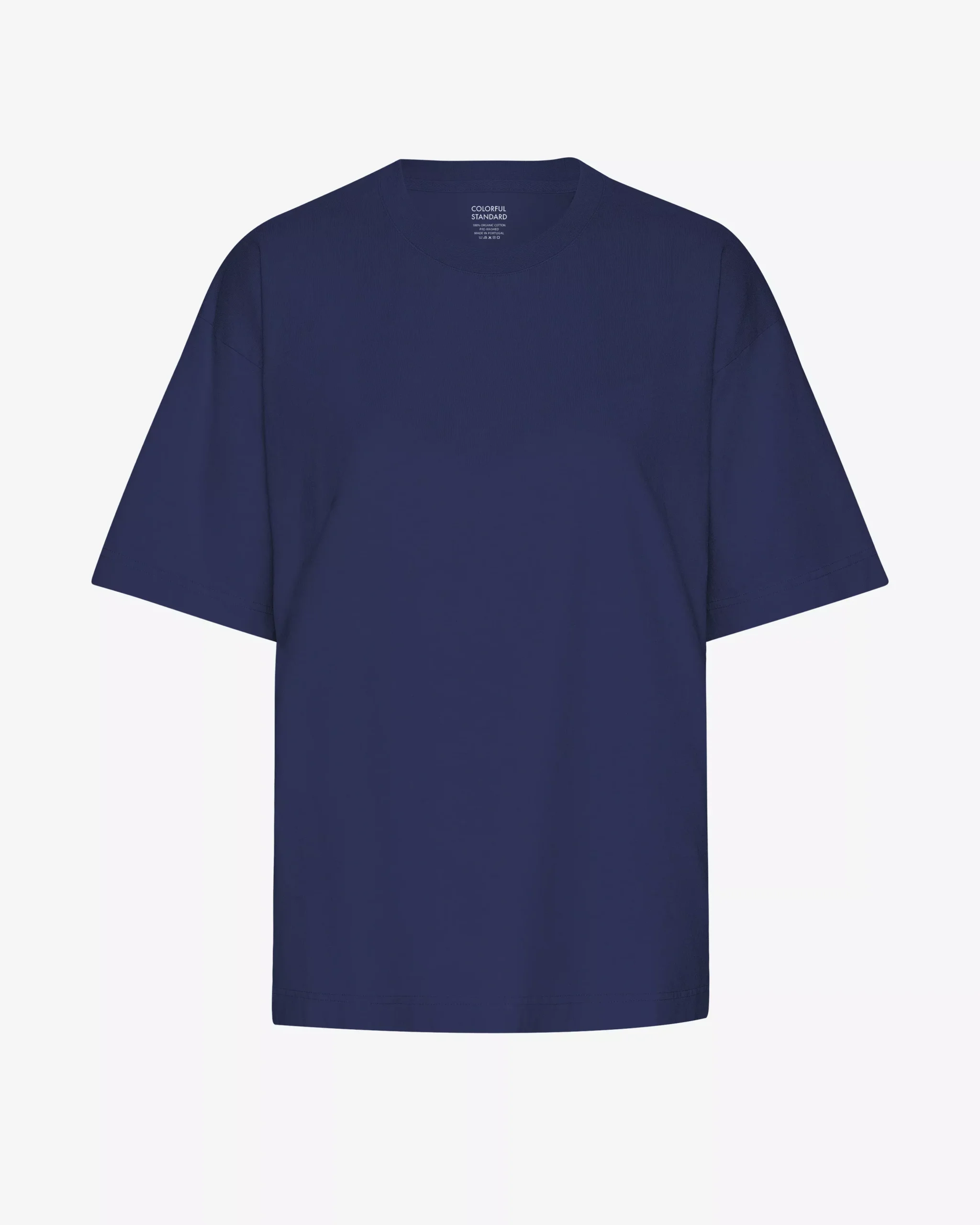 Oversized Organic T-Shirt - Marine Blue