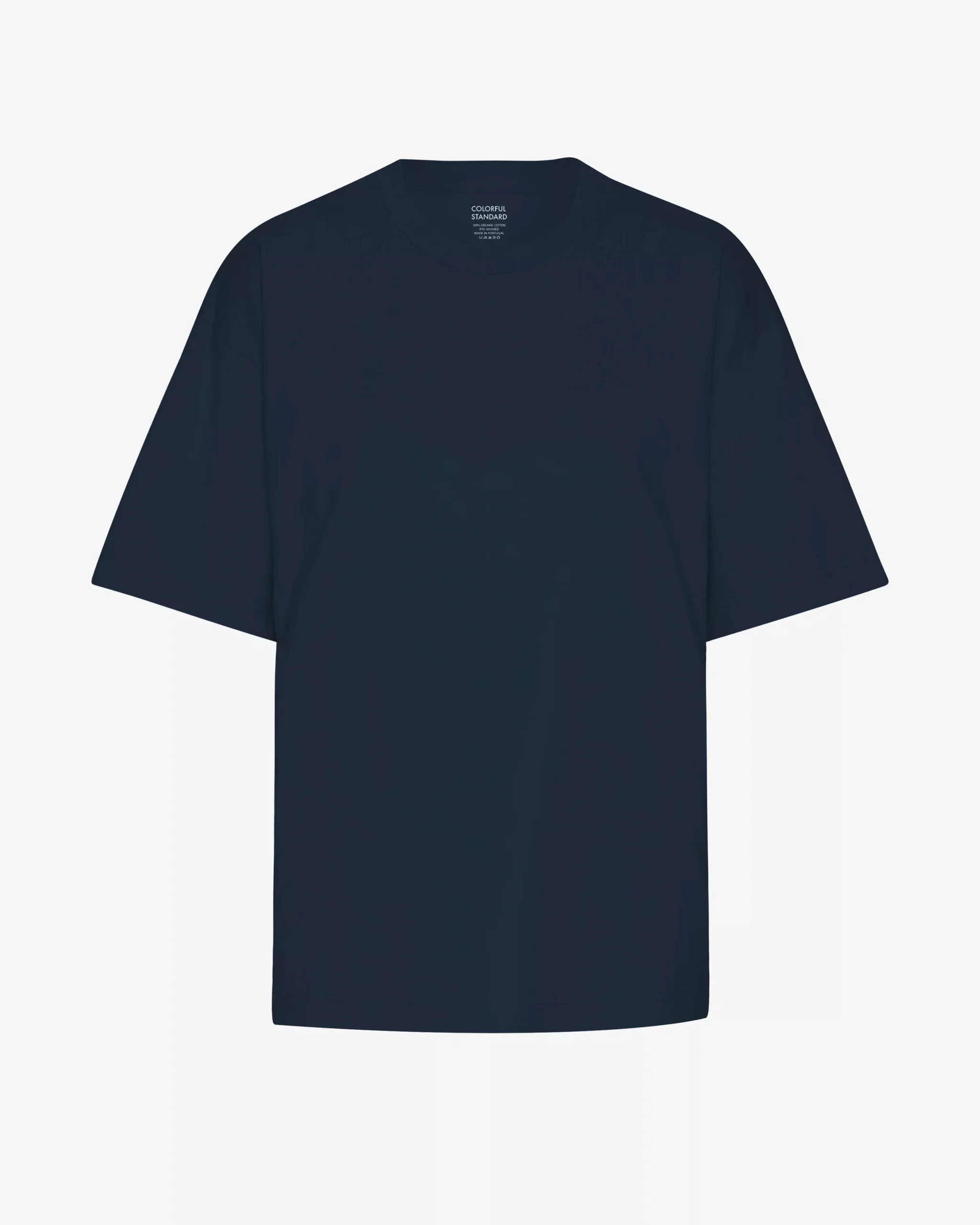 Oversized Organic T-Shirt - Navy Blue