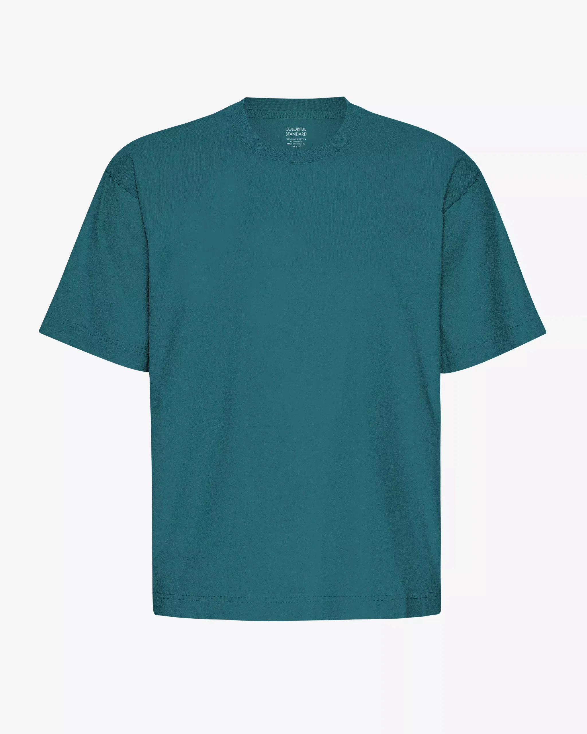 Oversized Organic T-Shirt - Ocean Green