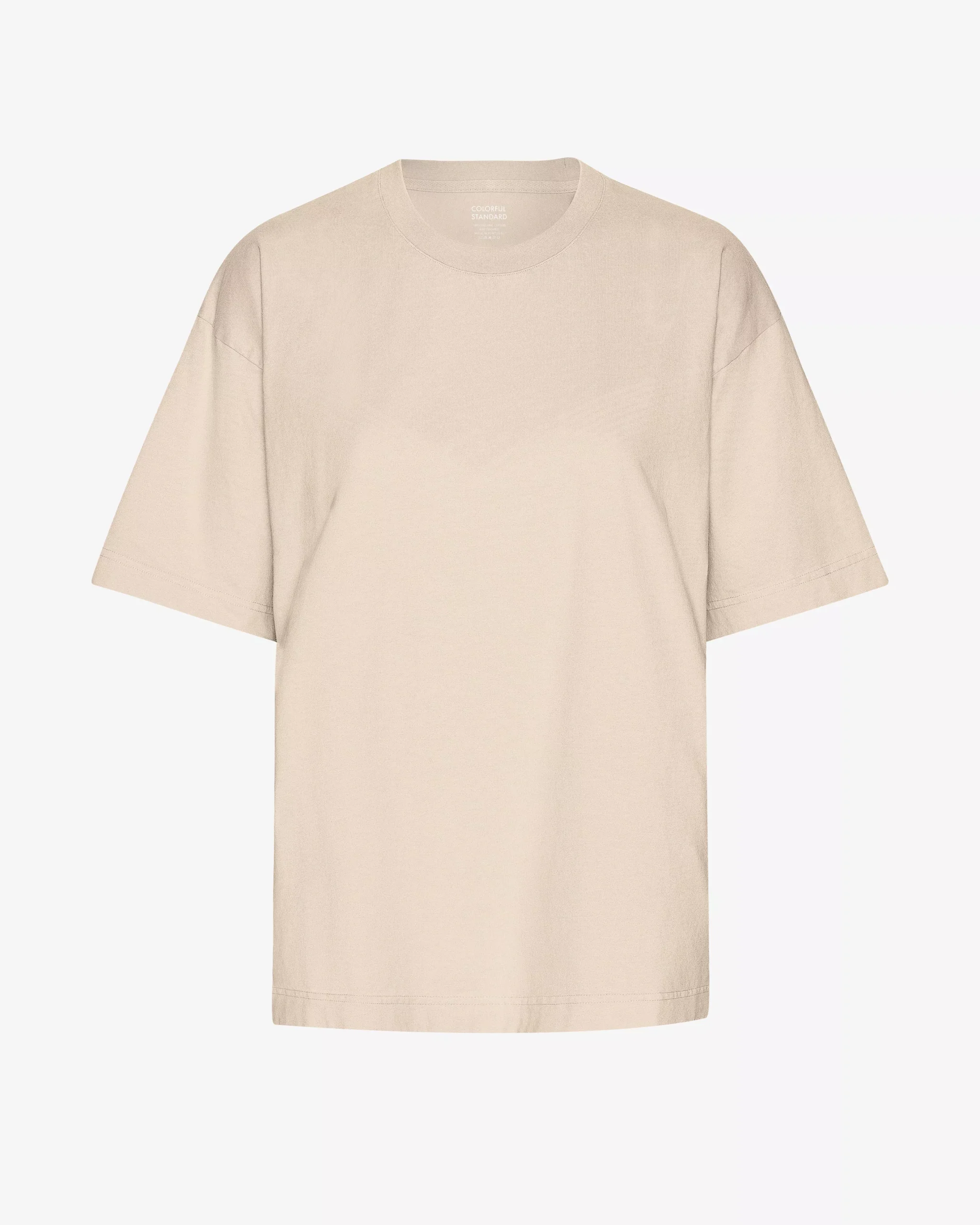 Oversized Organic T-Shirt - Oyster Grey