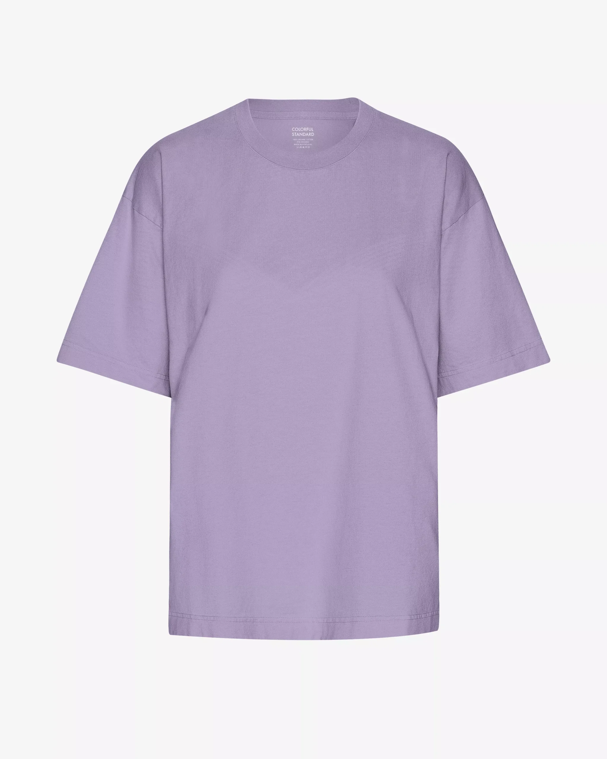 Oversized Organic T-Shirt - Purple Jade
