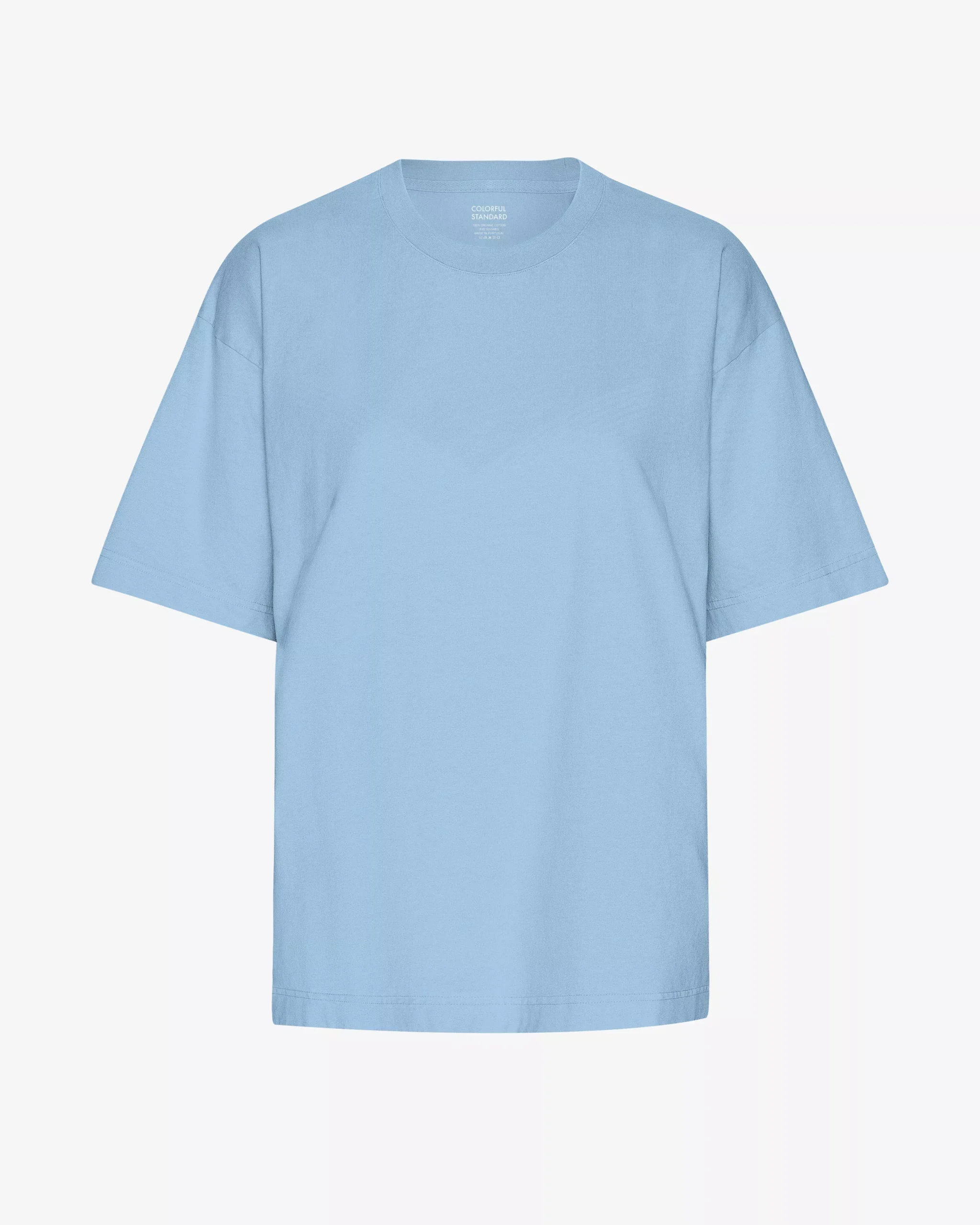 Oversized Organic T-Shirt - Seaside Blue