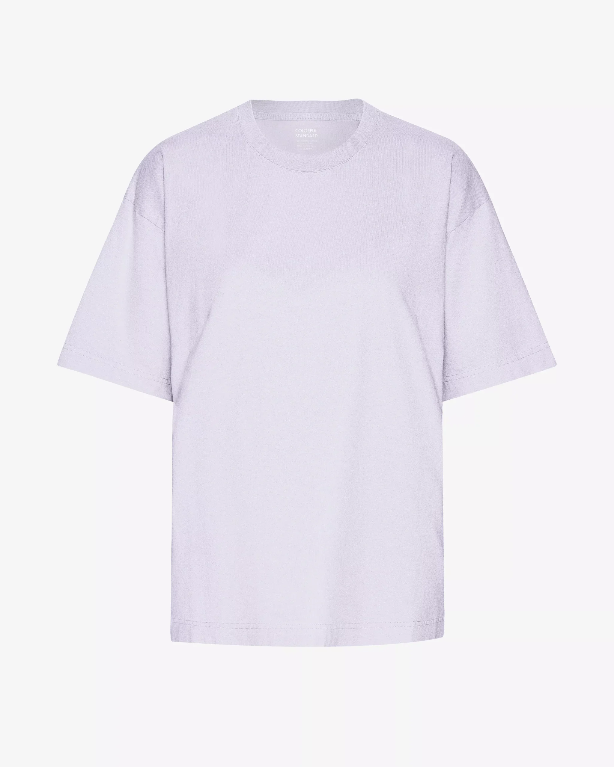 Oversized Organic T-Shirt - Soft Lavender