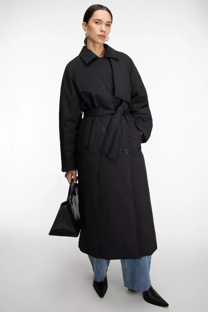 OVERSIZED PUFFER TRENCH COAT