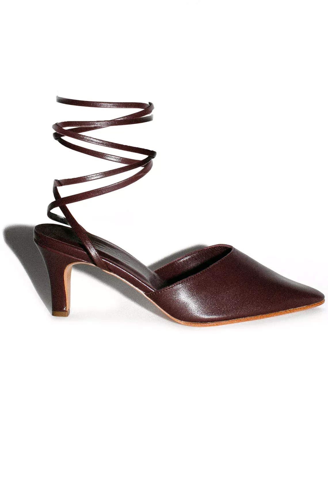 Oxblood Party Sandal
