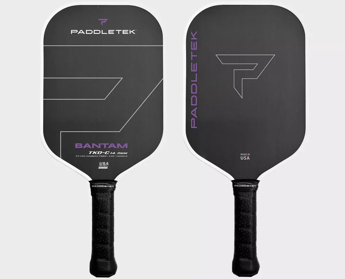 Paddletek Bantam TKO‑C 14.3 mm – USAP‑Certified Power Paddle
