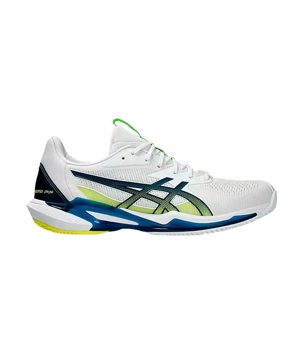 Padel Shoes Asics Solution Speed FF 3 Clay White/Mako Blue