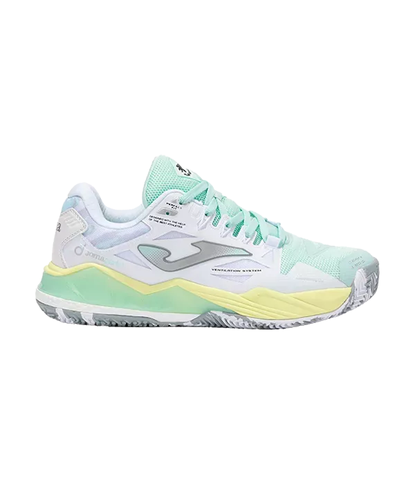 Padel Shoes Joma Spin Lady 2502 White 2025