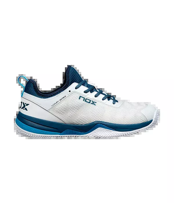 Padel Shoes NOX Nerbo White/Swedish Blue